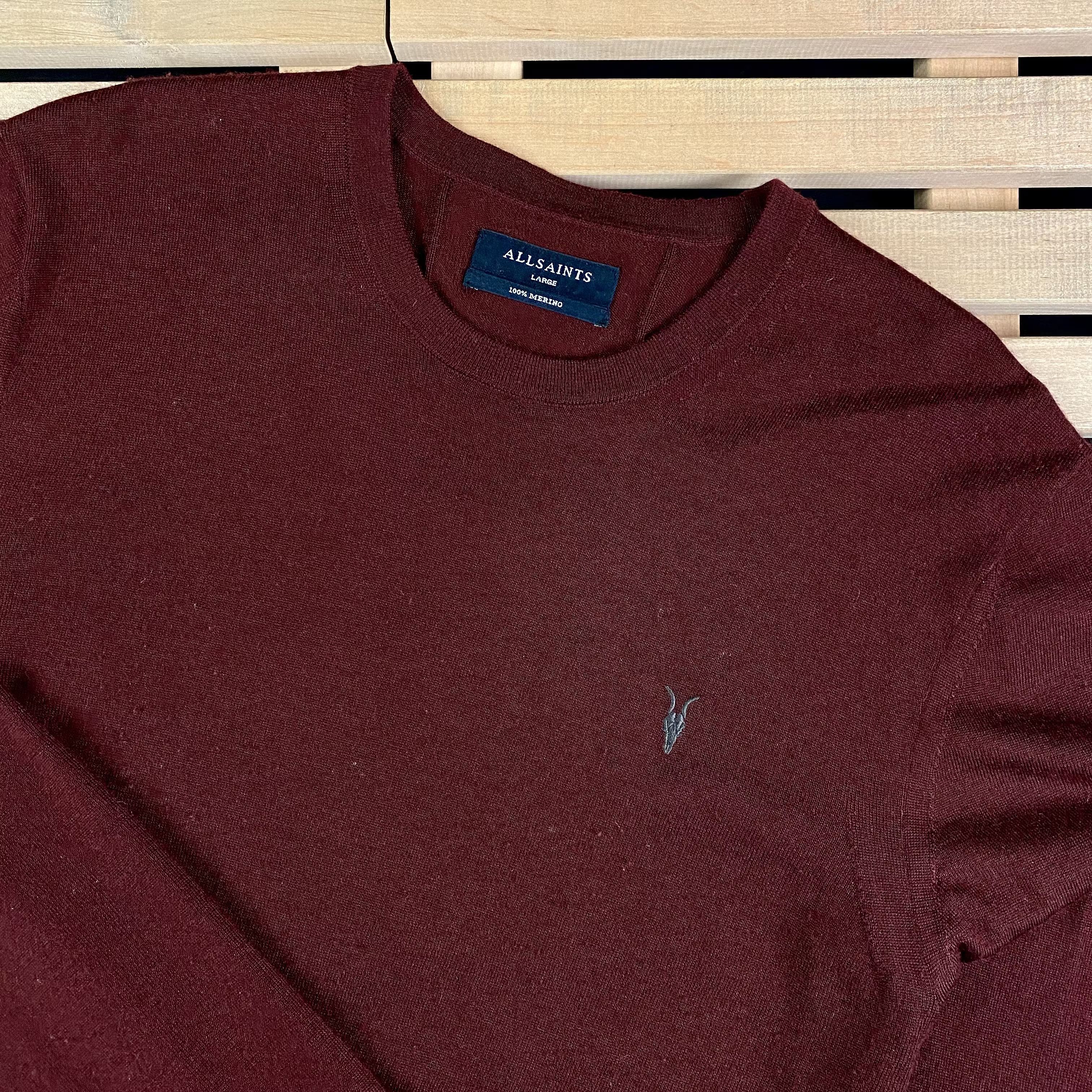 Allsaints Mens Allsaints Sweater Size L Size US L / EU 52-54 / 3 - 2 Thumbnail