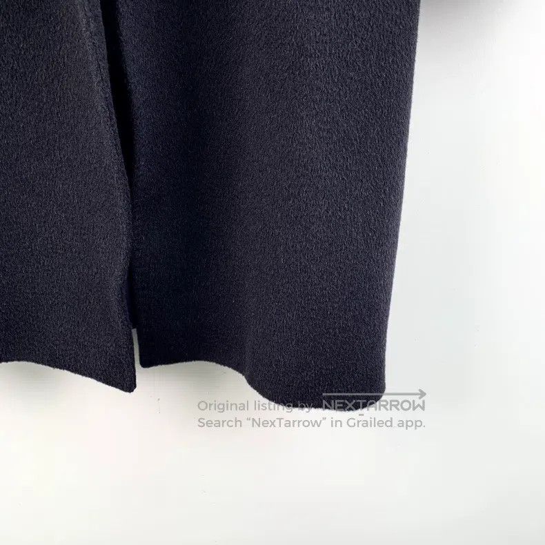 Max Mara Max Mara Black Camel Hair Reversible Long-Sleeve Belted Co Size M / US 6-8 / IT 42-44 - 4 Thumbnail