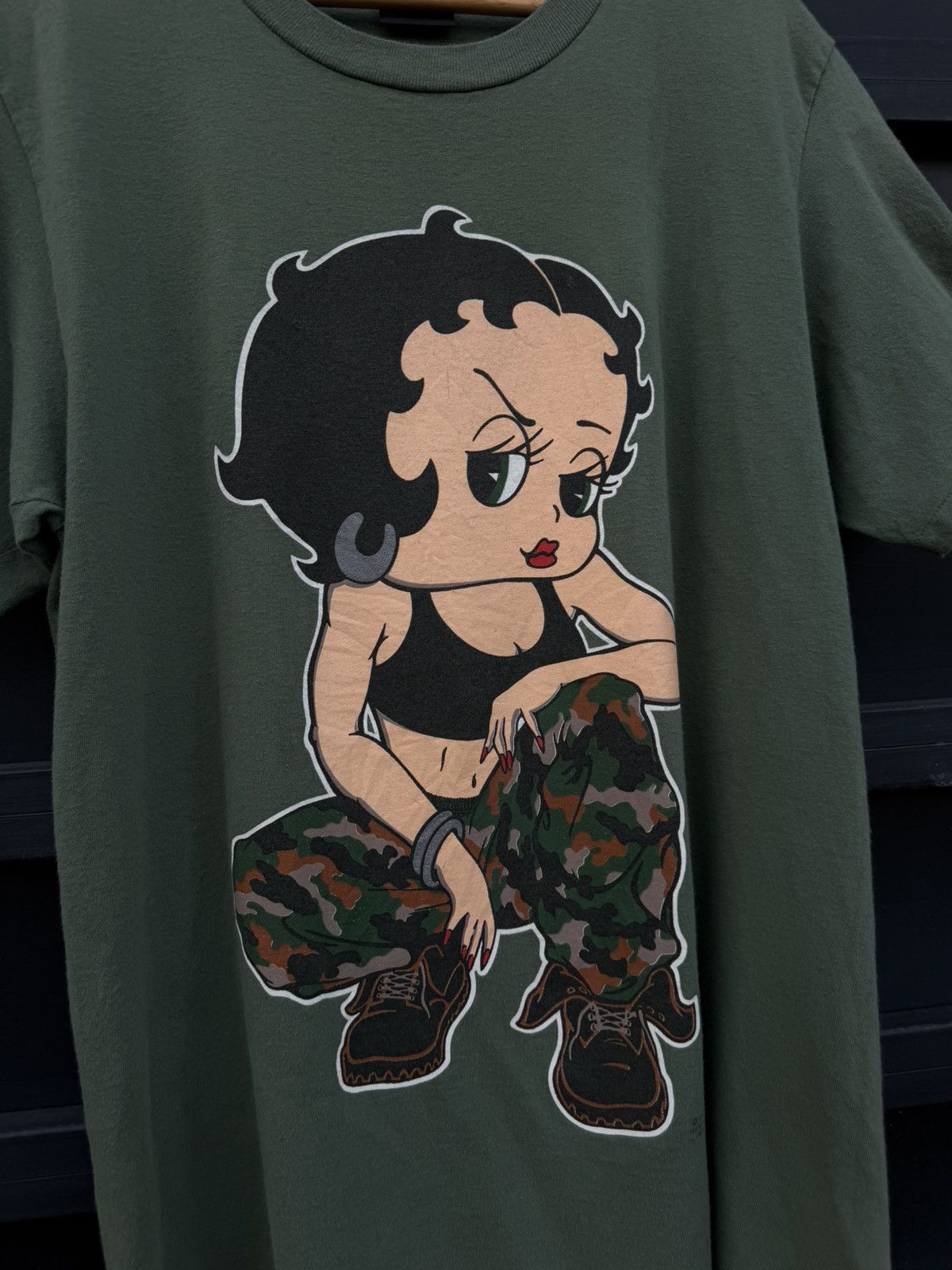 Other Betty Boop militar vintage tee Size US L / EU 52-54 / 3 - 2 Thumbnail