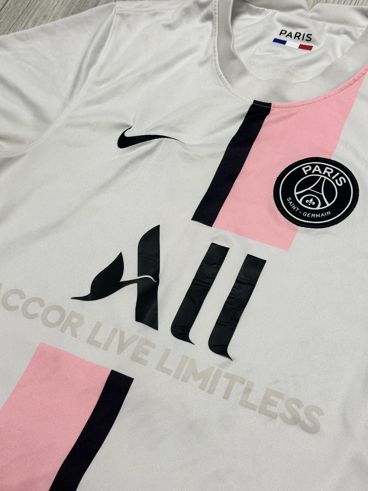 Jordan Brand Nike Paris Saint-Germain 2021 2022 jersey PSG Sergio Ramos Size US S / EU 44-46 / 1 - 3 Thumbnail