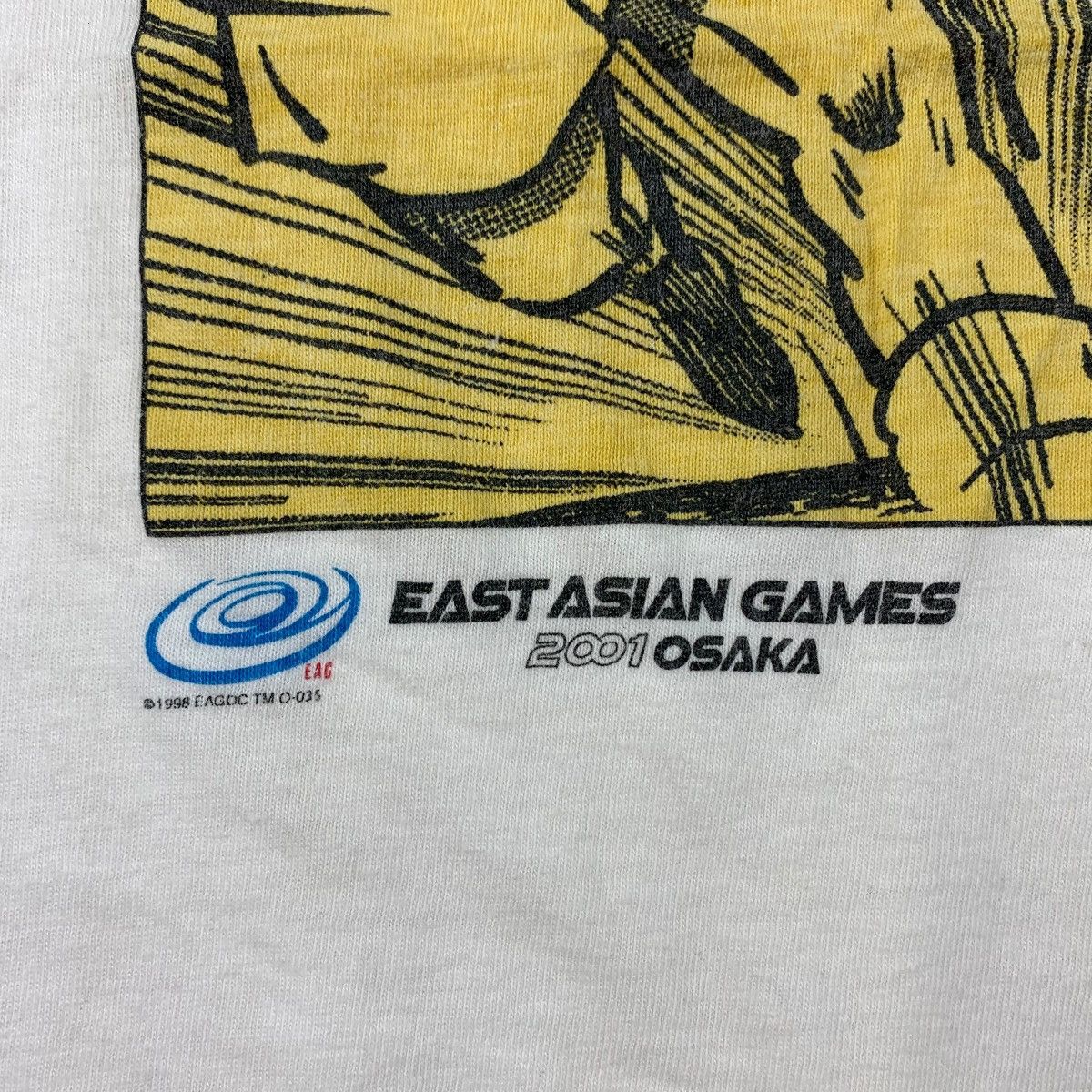 Other Vintage Y2K EAST ASIA GAMES Printed tee Size US L / EU 52-54 / 3 - 9 Thumbnail