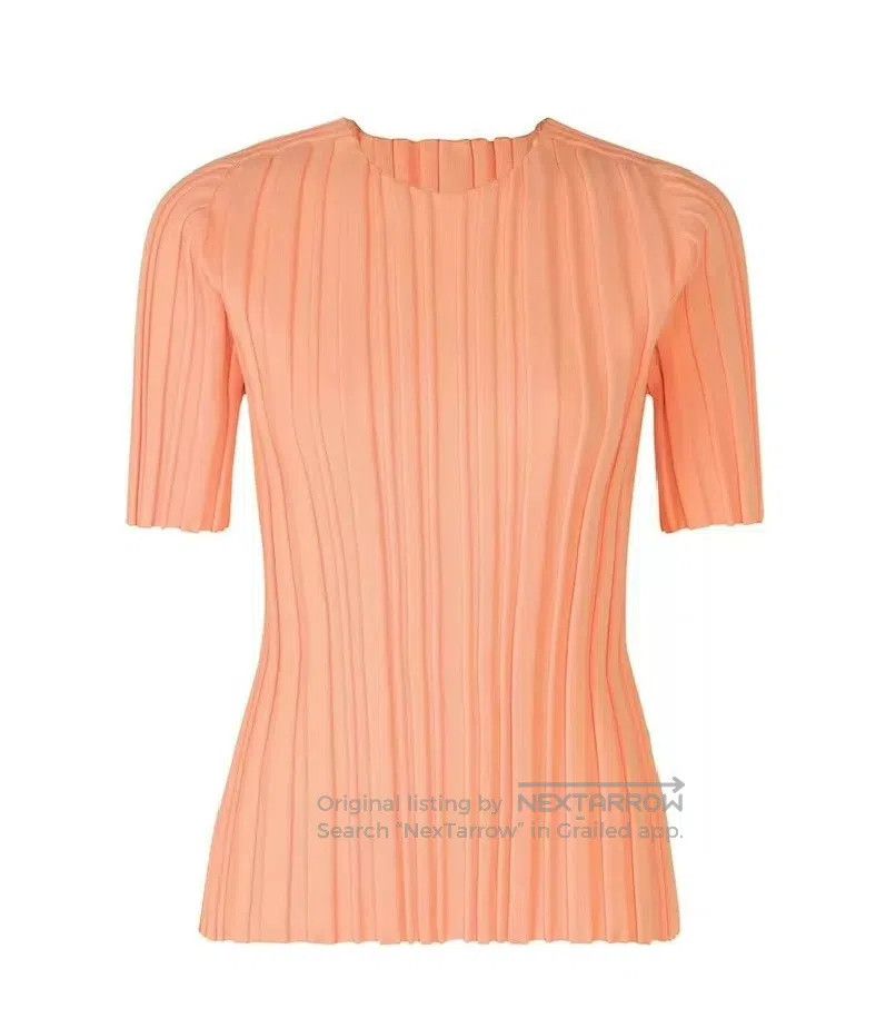 Issey Miyake Issey Miyake size:one size Knitted short-sleeve top Size XXS / US 00 / IT 34 - 1 Thumbnail