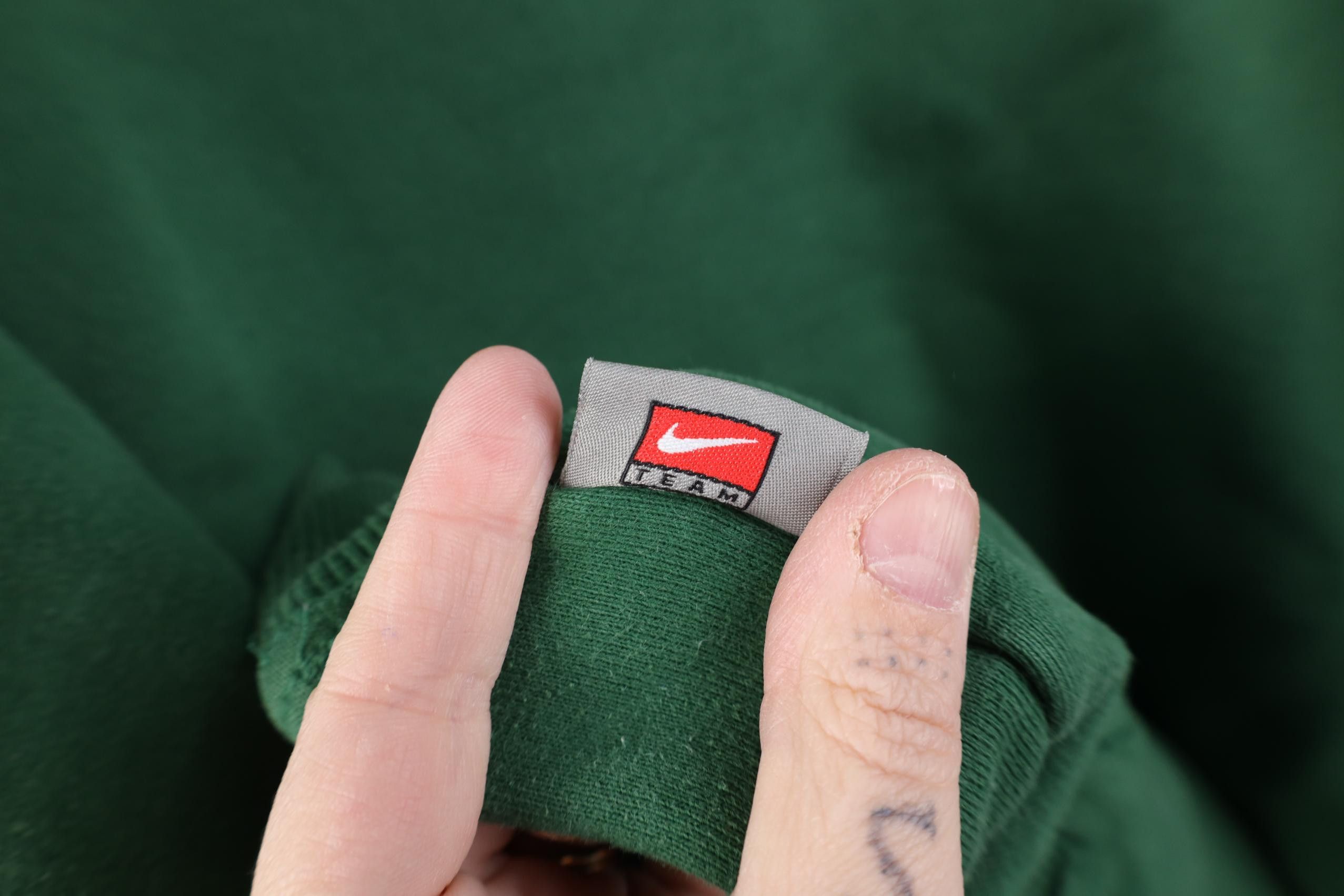 Nike Vintage Nike Mini Swoosh Michigan State University Hoodie Size US L / EU 52-54 / 3 - 15 Thumbnail