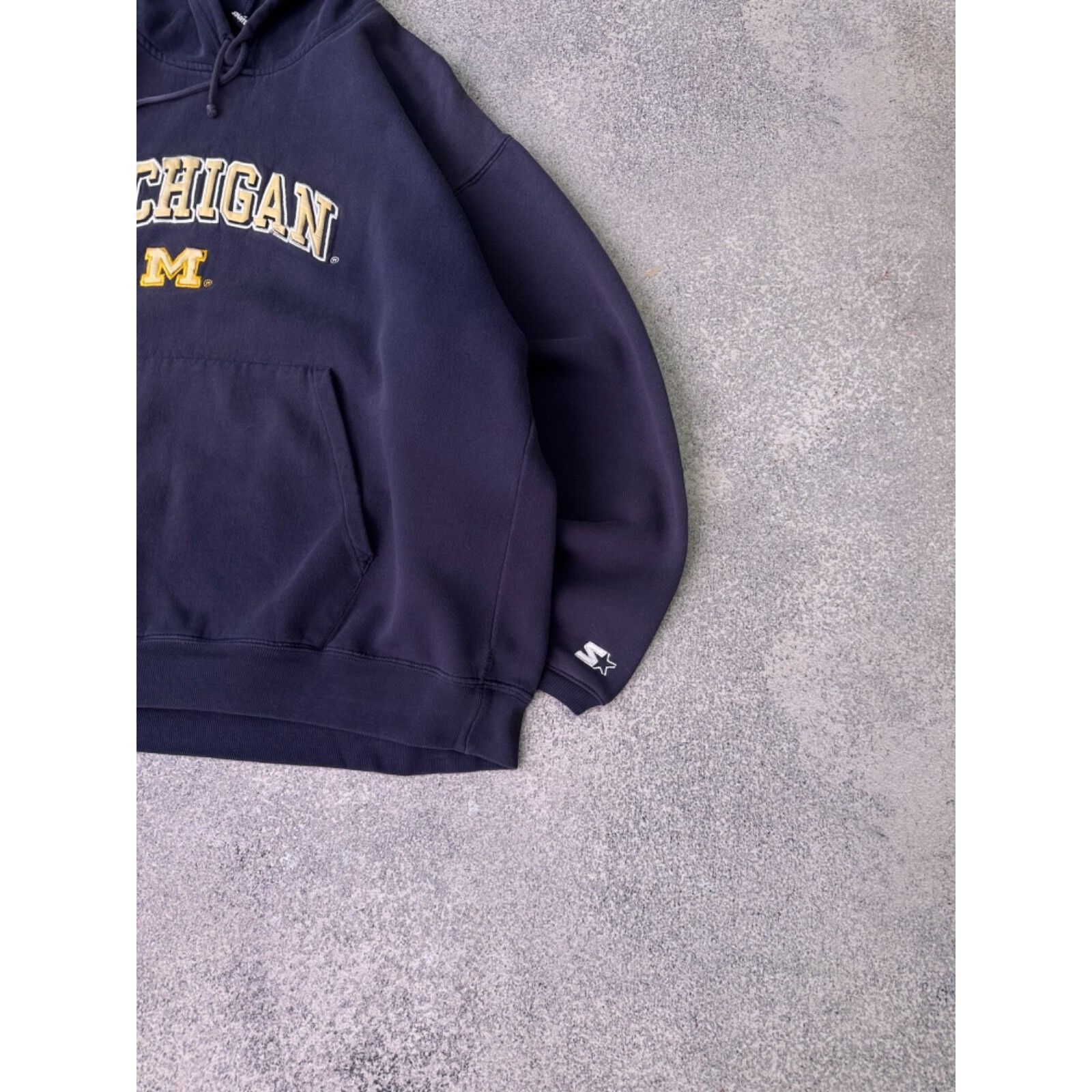 Starter VTG Starter Michigan Wolverines USA Boxy Oversized Fit Navy Size US L / EU 52-54 / 3 - 4 Thumbnail
