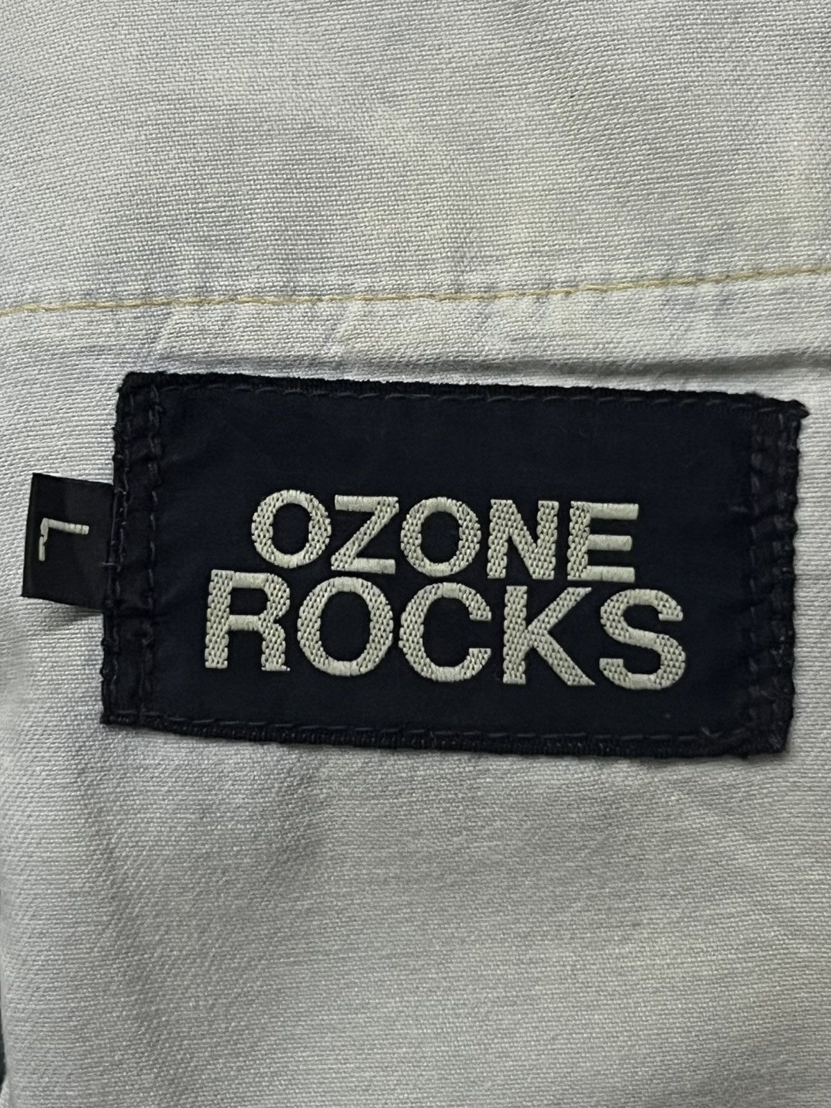 Art Comes First Vintage OZONE ROCKS Grafitti Art. Japan Rebirth Denim W35 Size US 35 - 13 Thumbnail