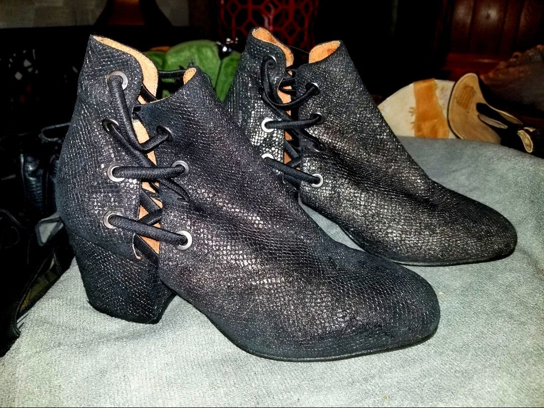 Other Black glitter ankle boots Size US 8 / IT 38 - 3 Thumbnail
