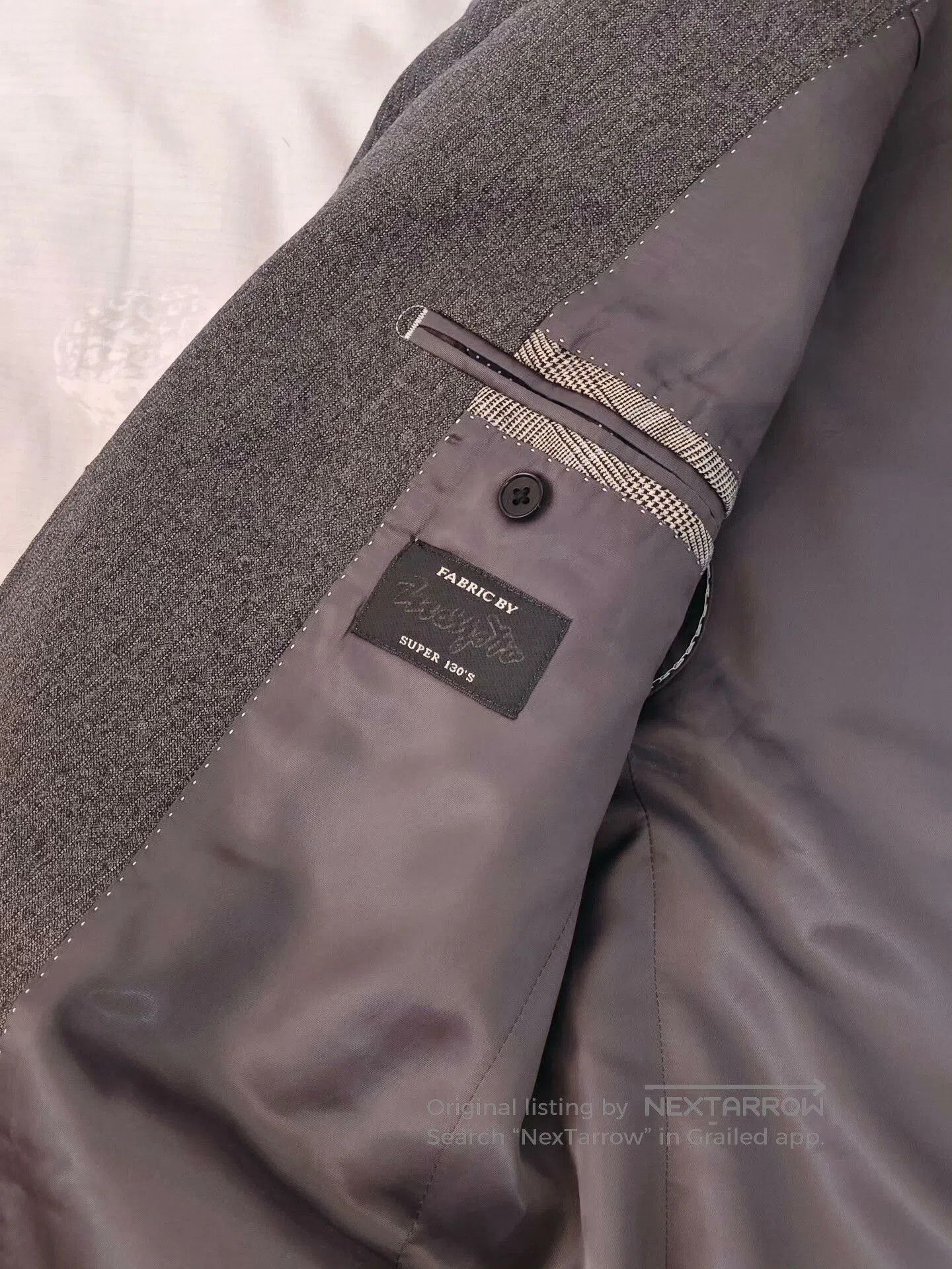 Brioni Italian Marzotto Grey Wool Blazer. Size US S / EU 44-46 / 1 - 7 Thumbnail