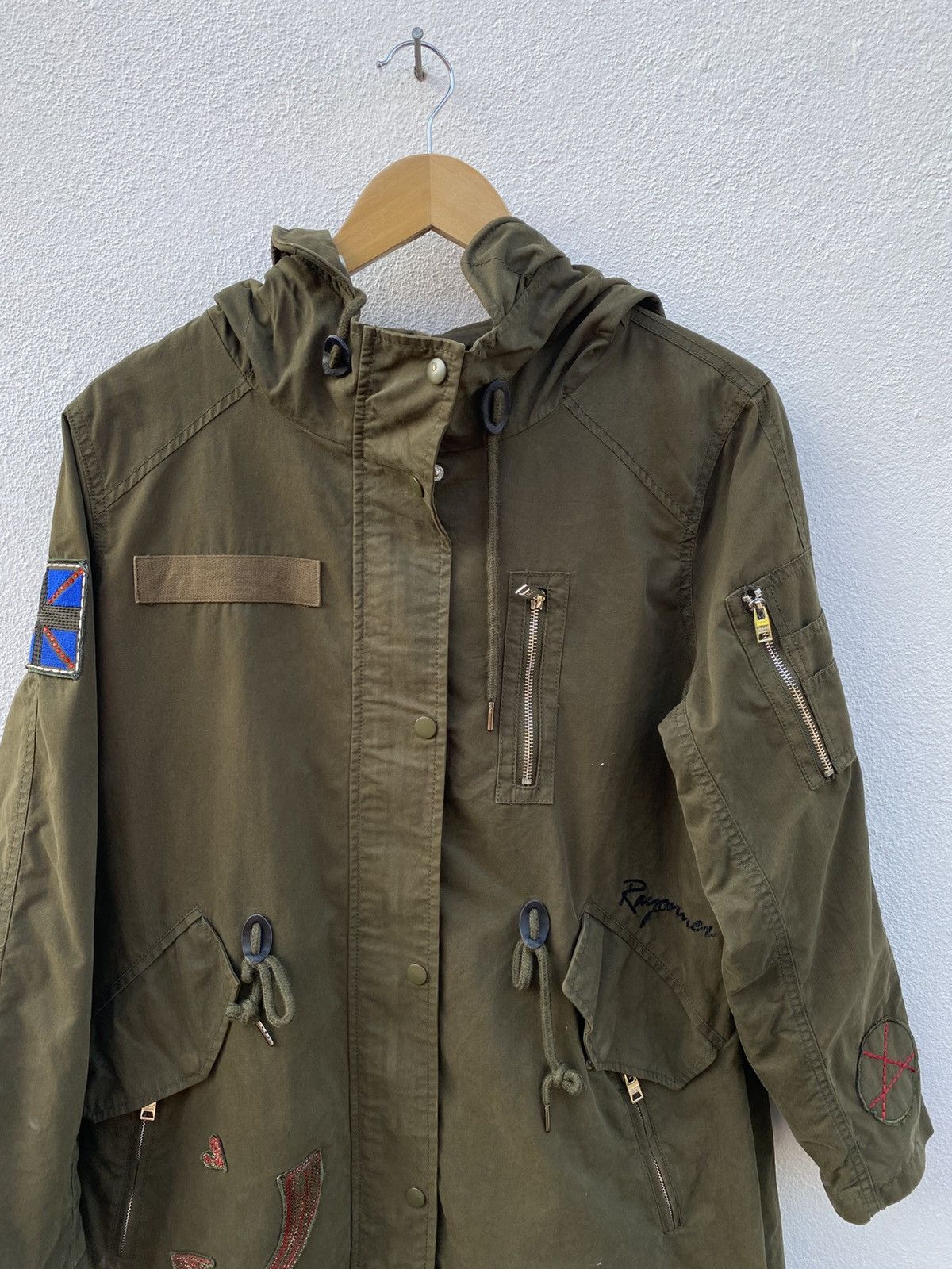 Parka London Frank stone army parka jacket Size US M / EU 48-50 / 2 - 4 Thumbnail