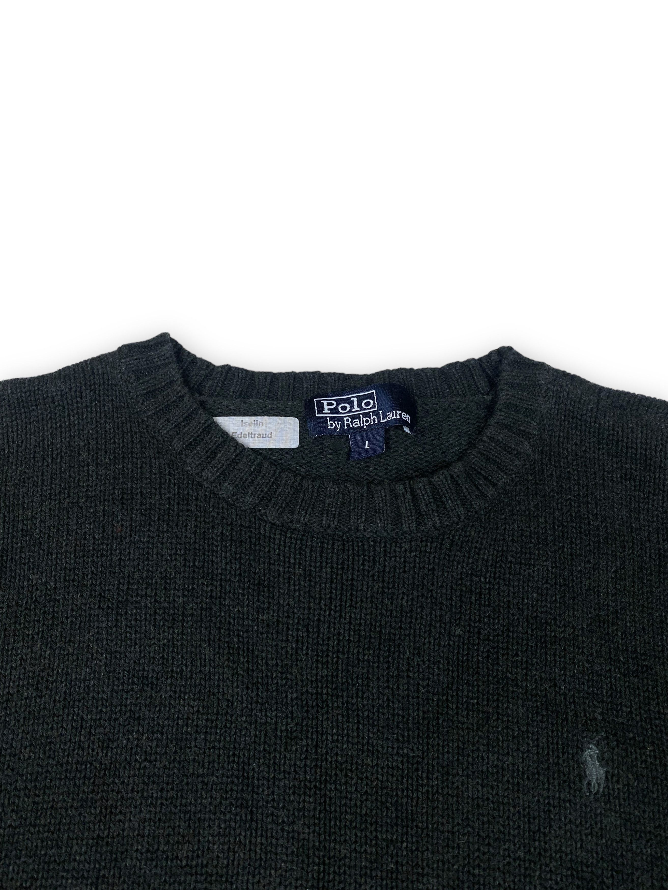 Polo Ralph Lauren Vintage POLO RALPH LAUREN Grey Graphite Thick Sweater M592 Size US S / EU 44-46 / 1 - 5 Thumbnail