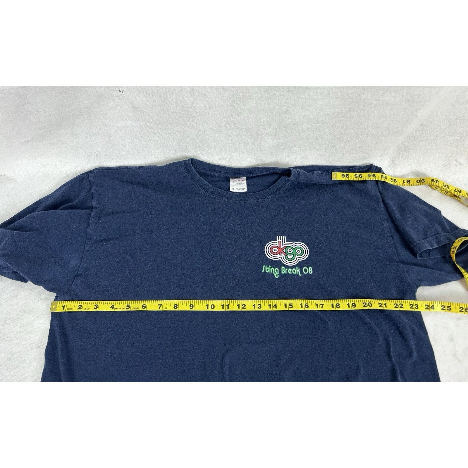 Gildan Ok Go and Cartel 2008 Spring Break Concert GT College Shirt Size US XL / EU 56 / 4 - 7 Thumbnail