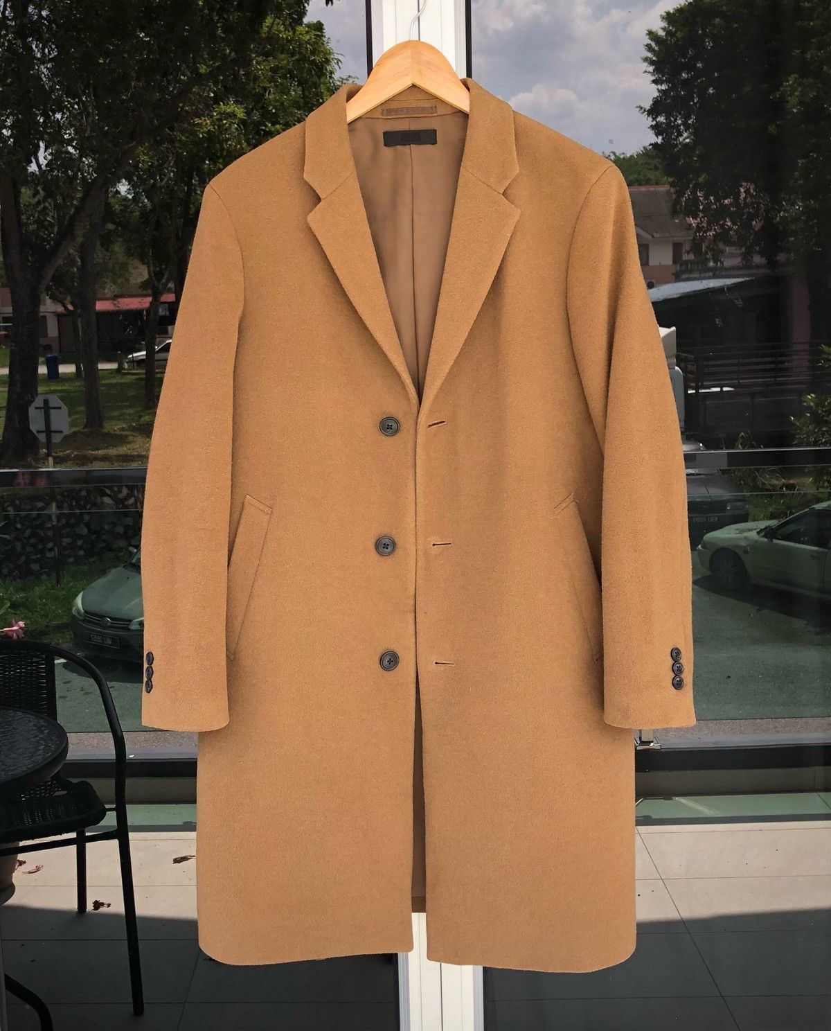 Uniqlo UNIQLO Japanese Brand Wool Trench Coat Jacket Size US S / EU 44-46 / 1 - 1 Thumbnail