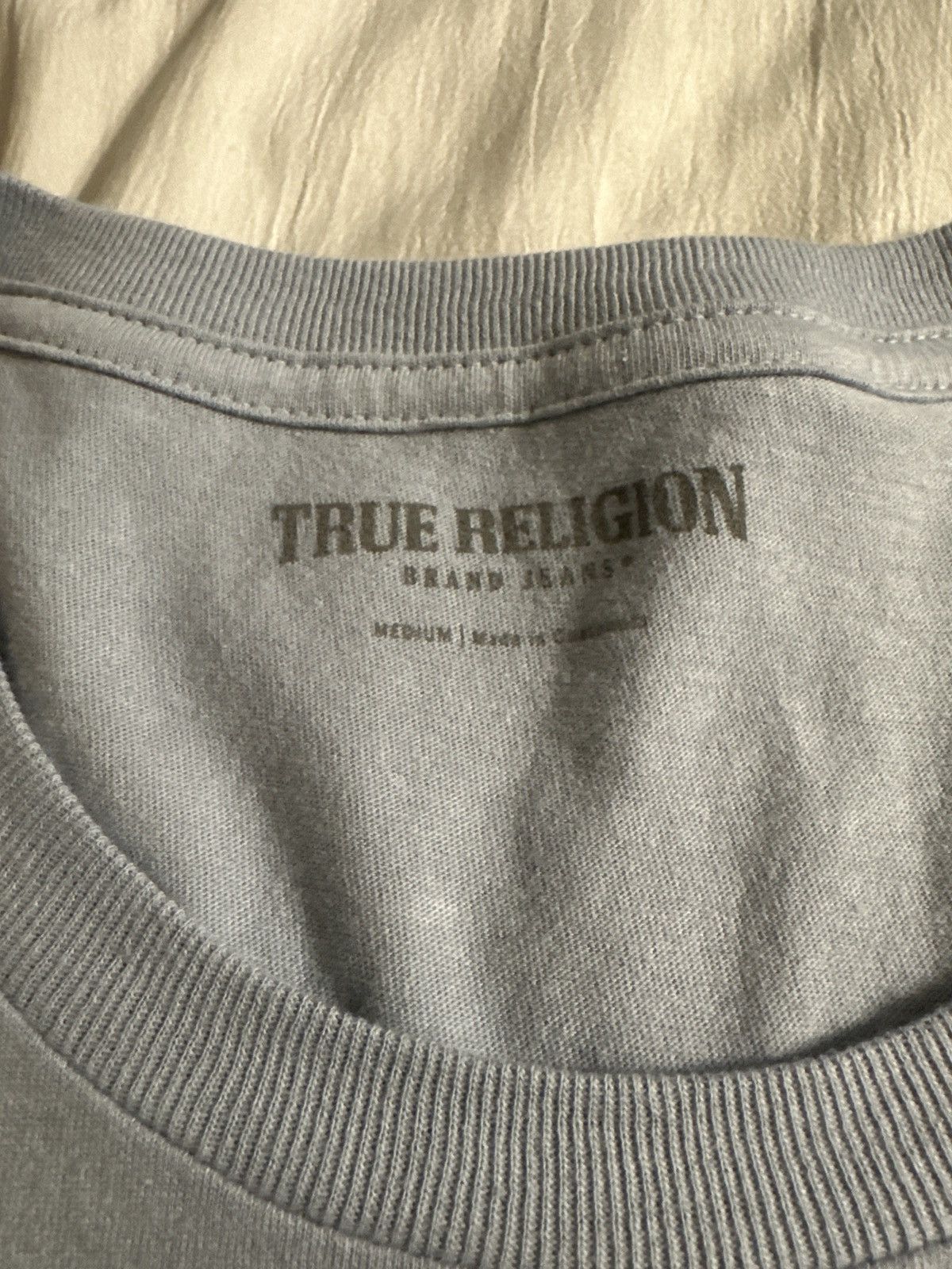 True Religion *BRAND NEW* True Religion Brand Jeans Sky Blue Shirt Size US M / EU 48-50 / 2 - 2 Thumbnail