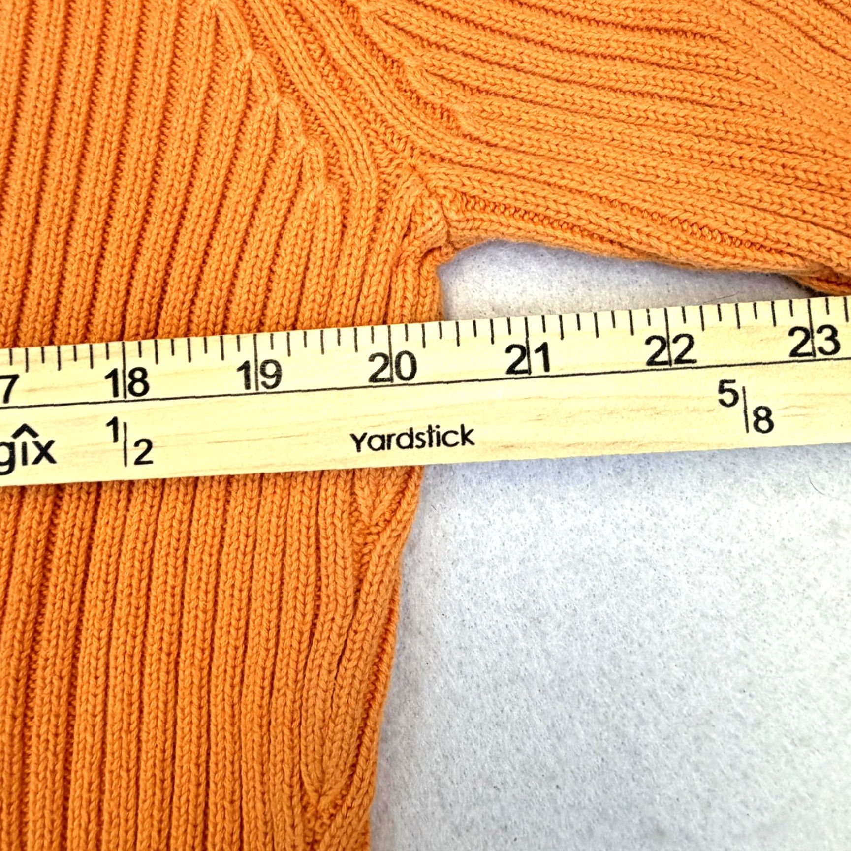 Tommy Hilfiger Tommy Hilfiger Jeans Sweater Mens XL Orange 1/4 Zip Mock Neck Knit Pullover Pullover Knit Shirt Mens XL Orange Jeans Sweater Size US XL / EU 56 / 4 - 7 Thumbnail