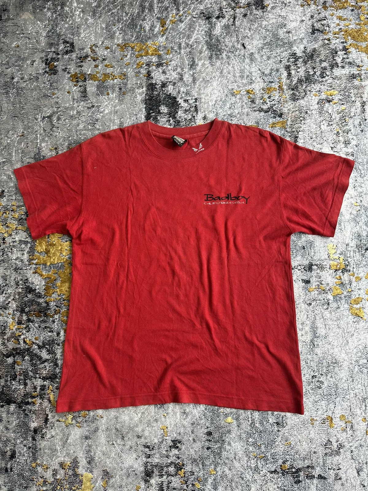 Japanese Brand LOOK A BADBOY CRAZY FADED POEM TSHIRT Size US M / EU 48-50 / 2 - 3 Thumbnail