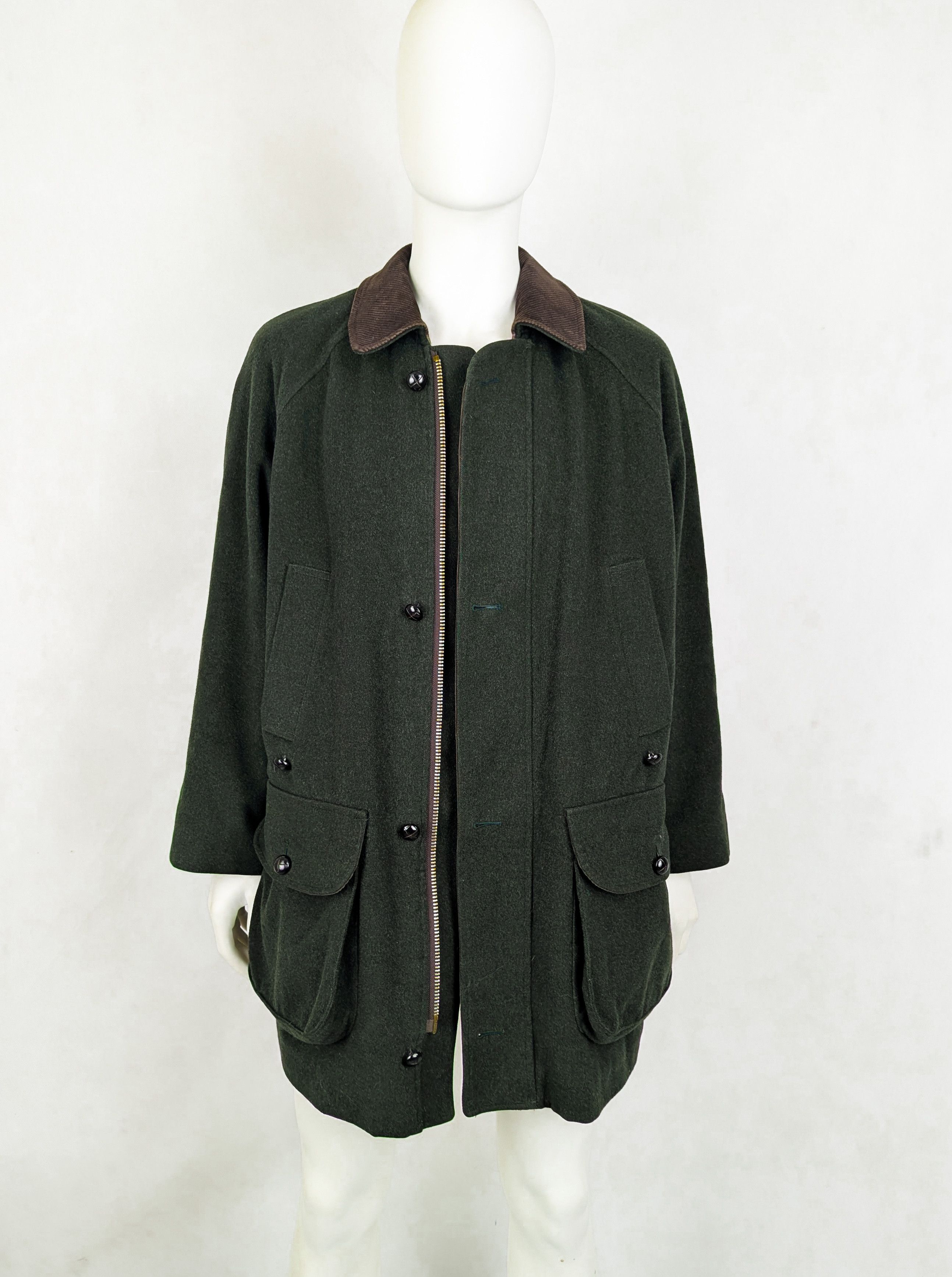Barbour Barbour loden jacket 100% wool men's Coat Size US L / EU 52-54 / 3 - 1 Thumbnail