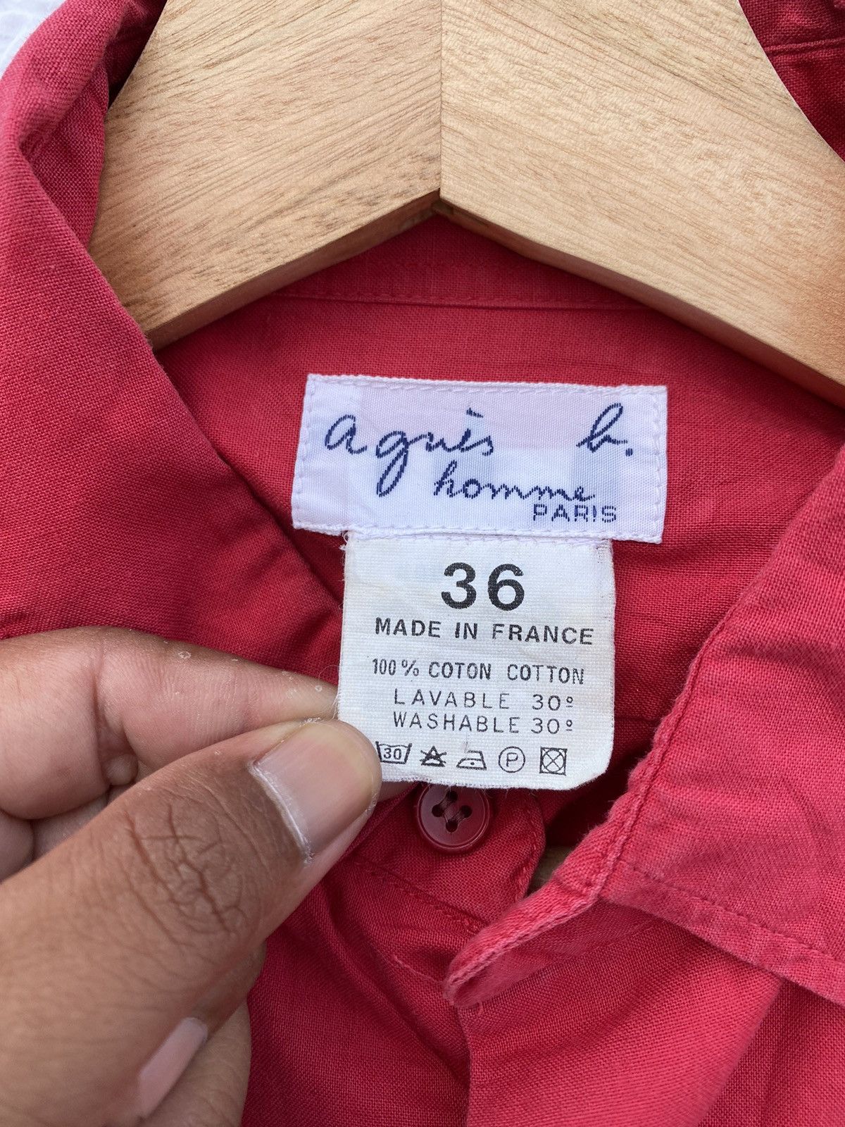 agnes b. Rare Vintage Agnes B Buttons Up Shirt Size US S / EU 44-46 / 1 - 7 Thumbnail