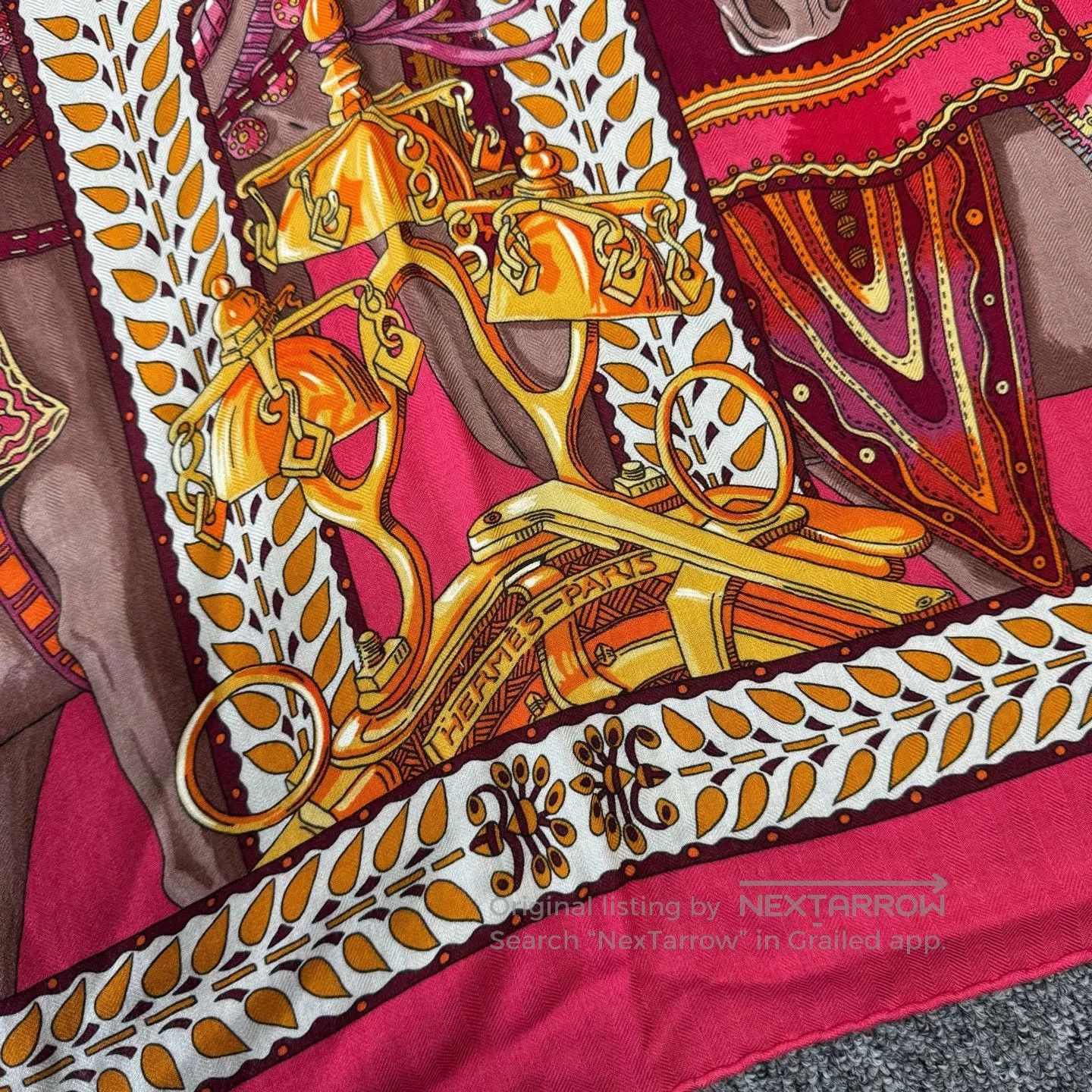 Hermes Hermes Ma Zhiwu Scarf| Size ONE SIZE - 3 Thumbnail