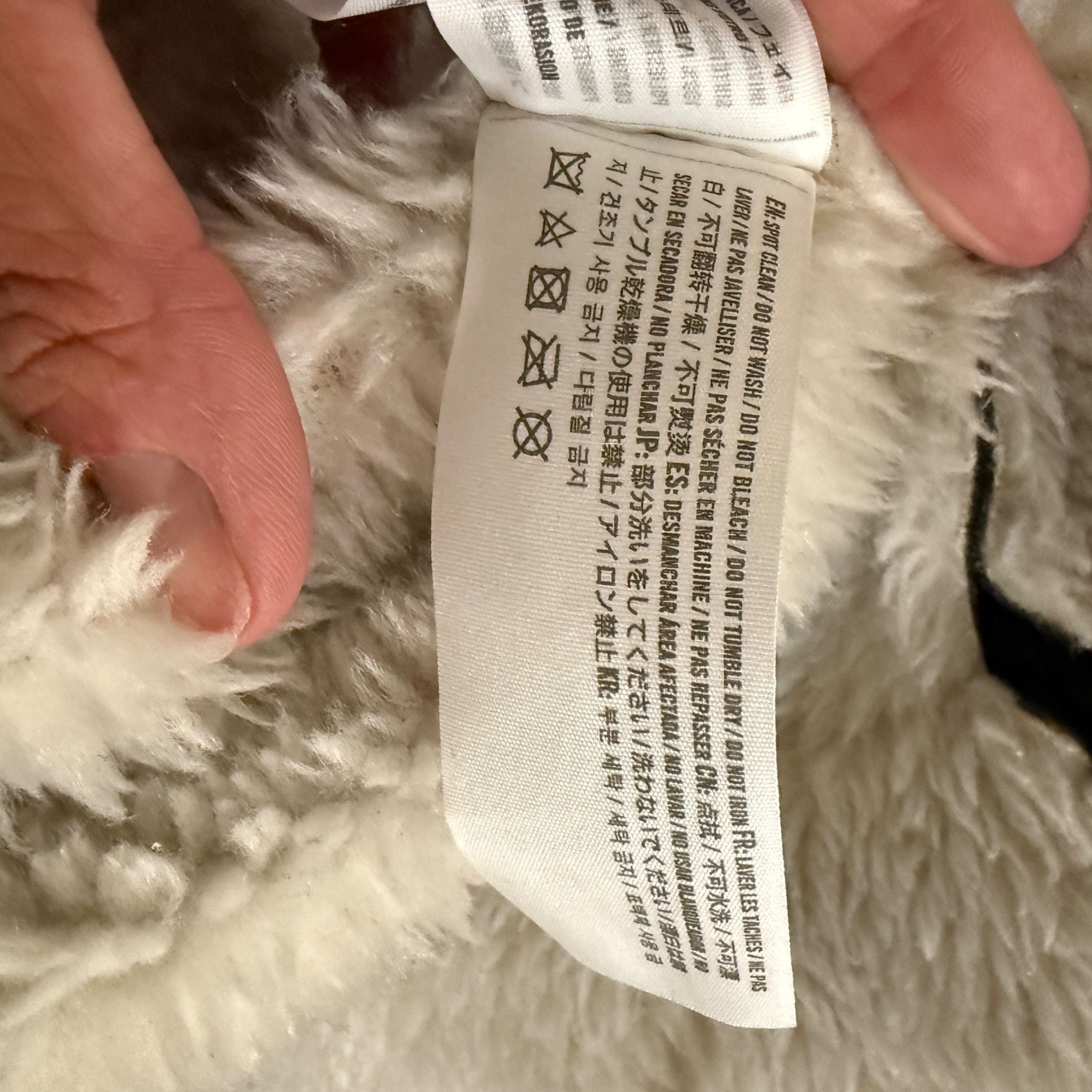 Abercrombie & Fitch Abercrombie & Fitch Womens Black Vegan Leather Sherpa-Lined Size S / US 4 / IT 40 - 7 Thumbnail
