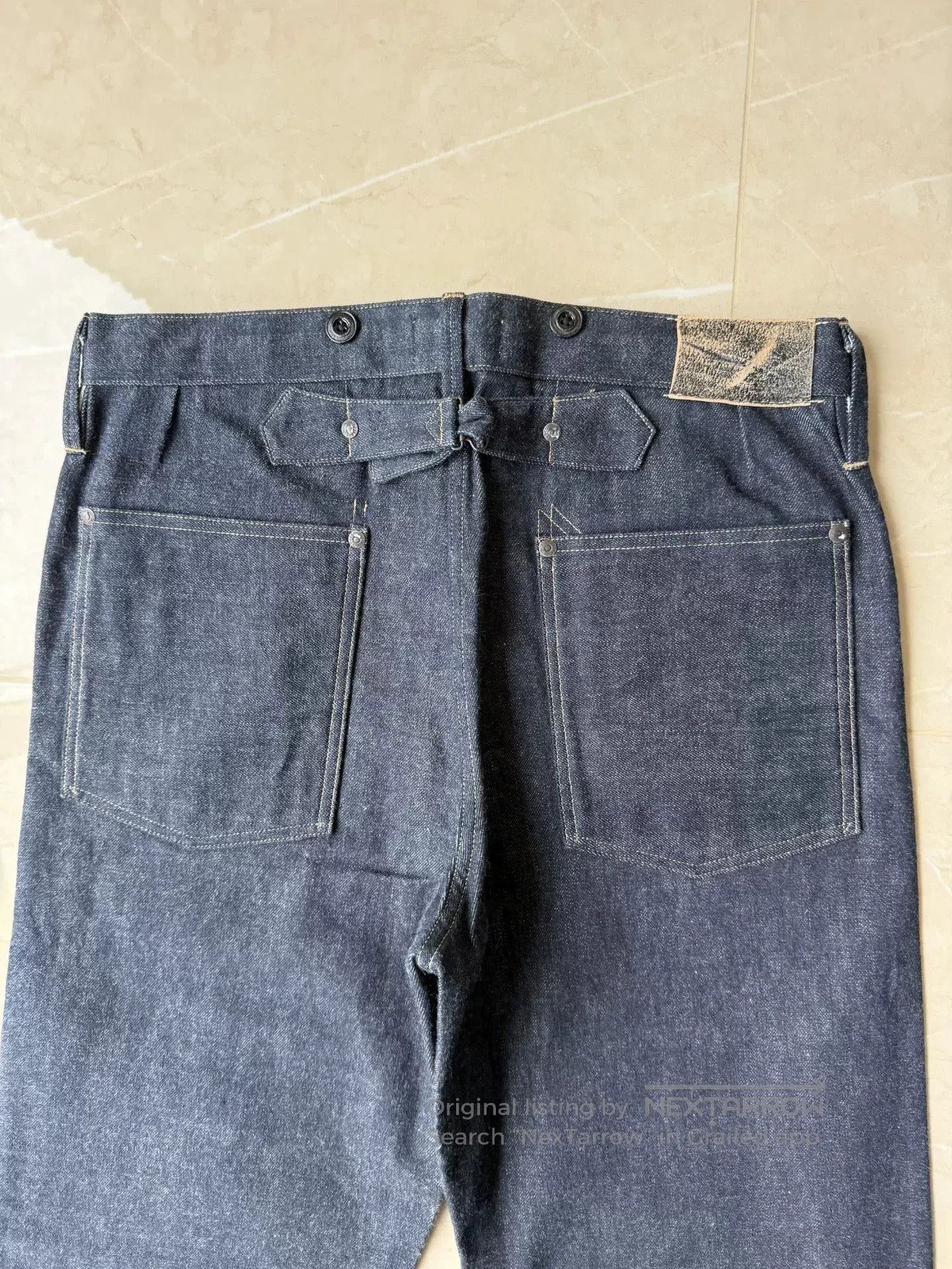 Old Joe Old Joe Selvedge Denim Work Pant. Size US 34 / EU 50 - 5 Thumbnail