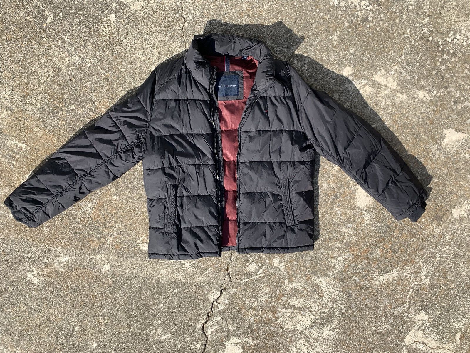 Tommy Hilfiger Tommy Hilfiger Black Puffer Jacket Size US L / EU 52-54 / 3 - 3 Thumbnail