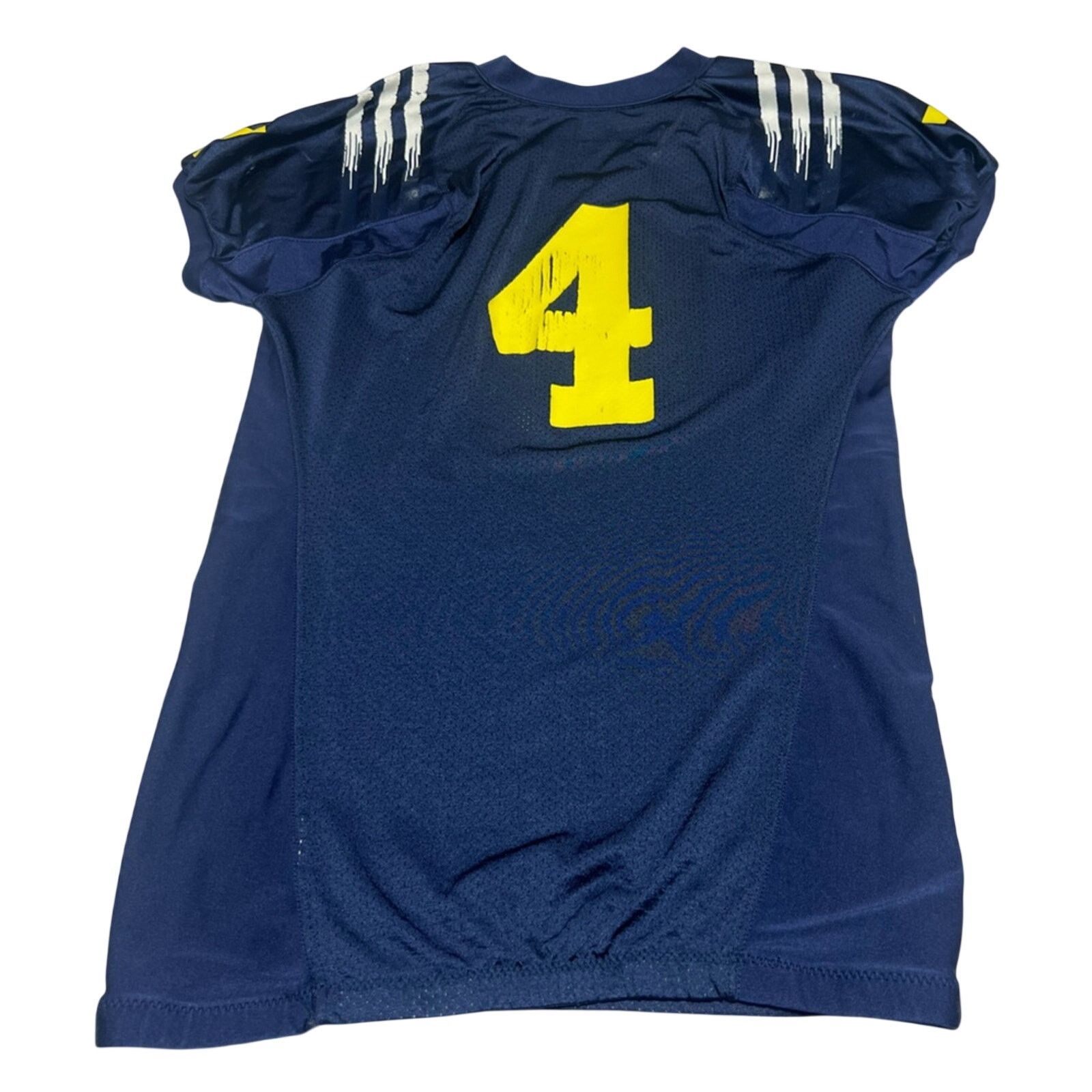 Adidas Michigan Wolverines De’Veon Smith Practice Used Jersey RARE Size US L / EU 52-54 / 3 - 2 Thumbnail