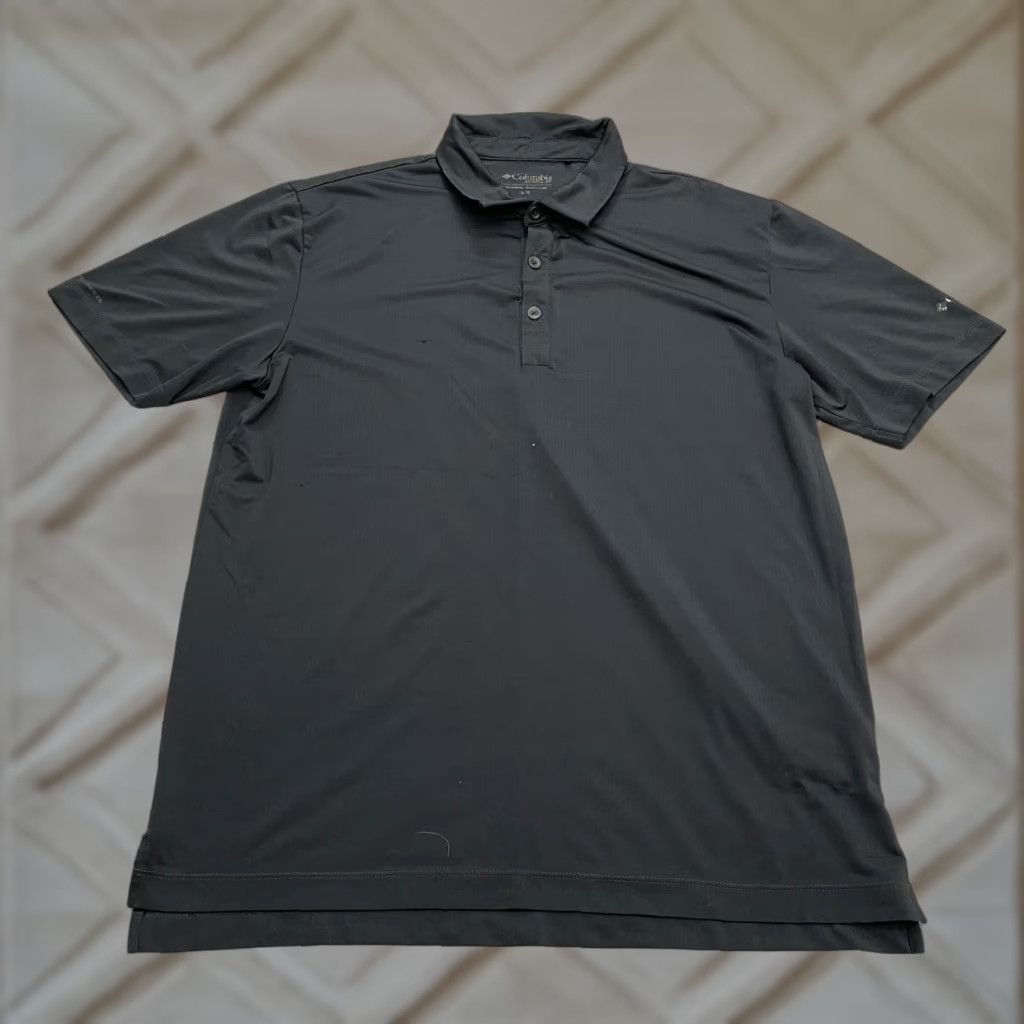 Vintage Columbia Golf Omni Freeze Polo Shirt Mens Large Black Short Sleeve Stretch Top Size US L / EU 52-54 / 3 - 1 Thumbnail
