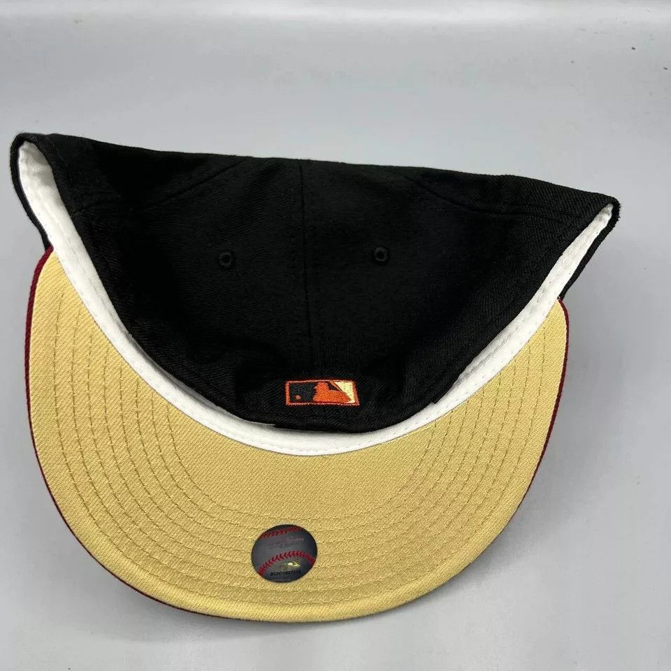 New Era Houston Astros Hat Men 7 5/8 Black Red Colts .45 MLB Fitted Size ONE SIZE - 7 Thumbnail