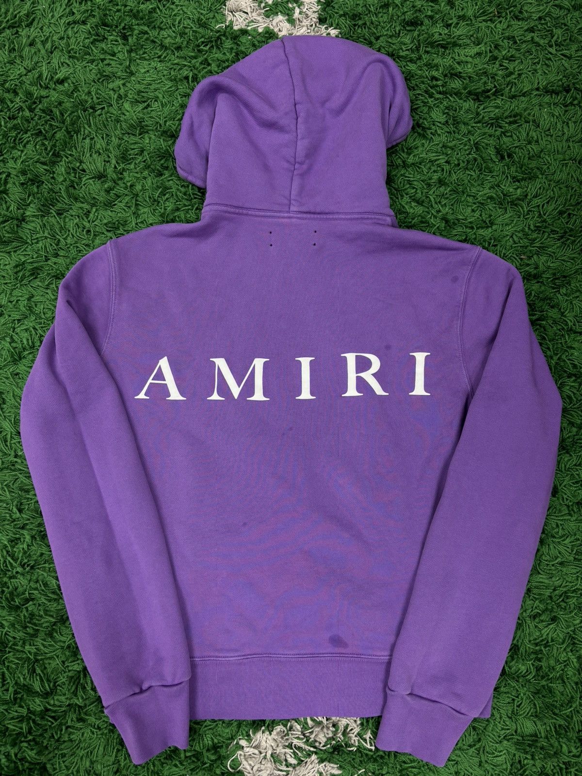 Pre-owned Amiri Purple Hoodie Medium