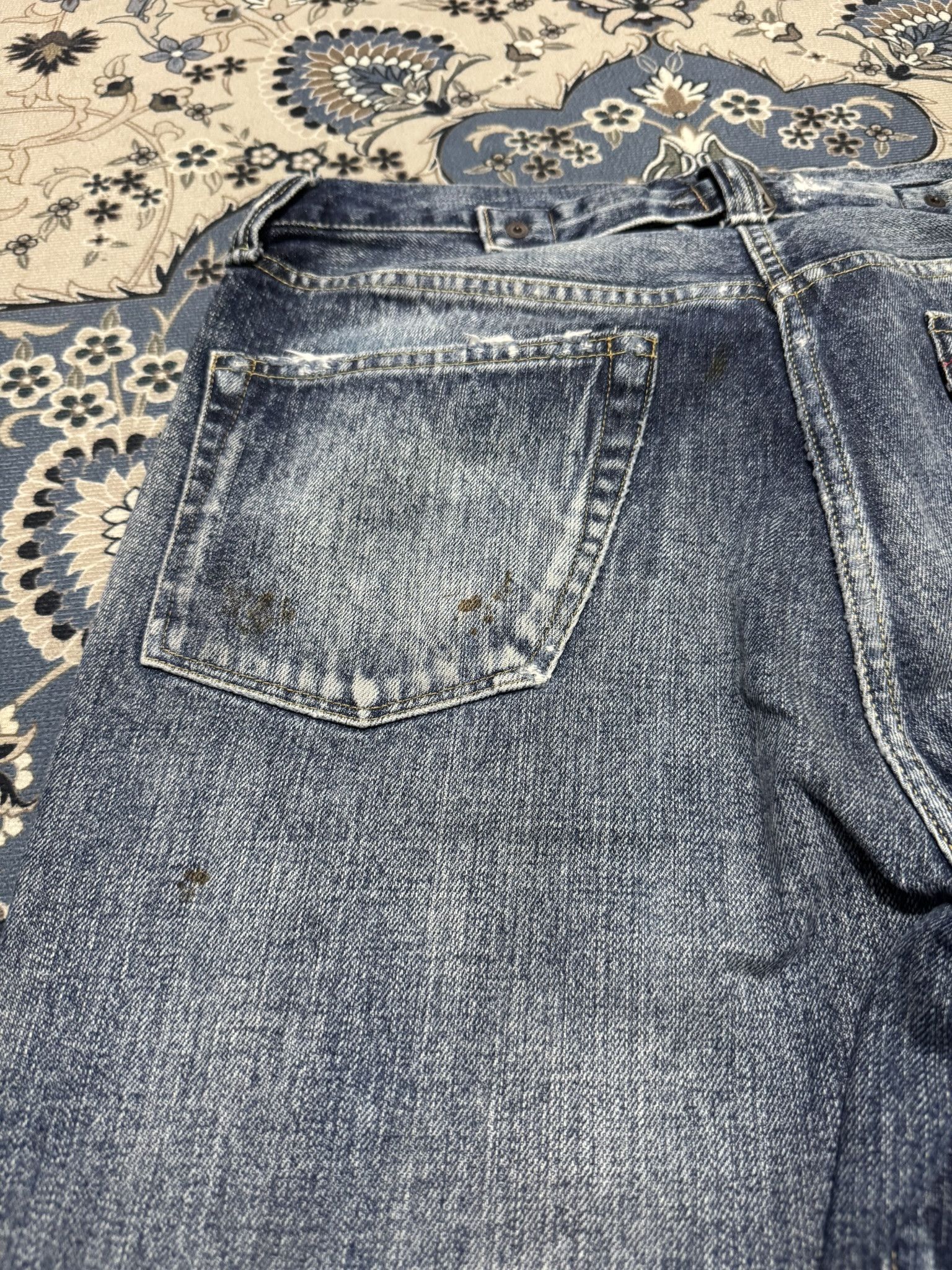 Japanese Brand × Vintage Vintage Japanese Brand RNA Buckle Back Buttonfly Jeans 501XX Size US 32 / EU 48 - 3 Thumbnail
