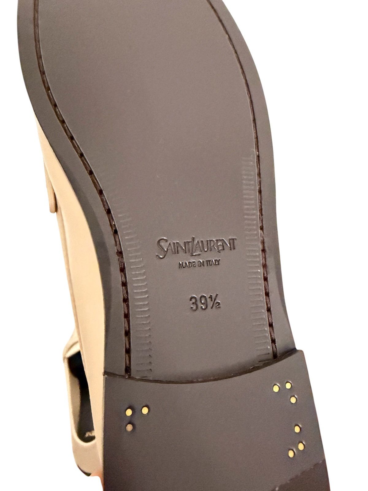 Saint Laurent Paris Saint Laurent YSL Smooth leather loafers Size US 9.5 / IT 39.5 - 11 Thumbnail