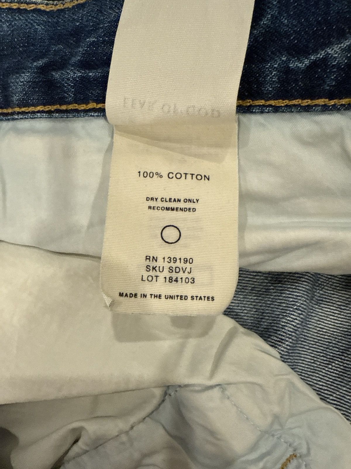 Fear of God Vintage Fear of God Selvedge Skinny Jeans Size US 31 - 8 Thumbnail
