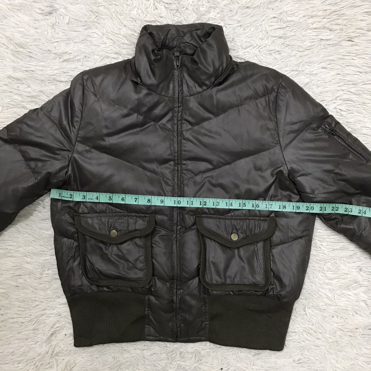 Japanese Brand ELLE PLANETE DOUBLE POCKET BOMBER JACKET Size US S / EU 44-46 / 1 - 13 Thumbnail