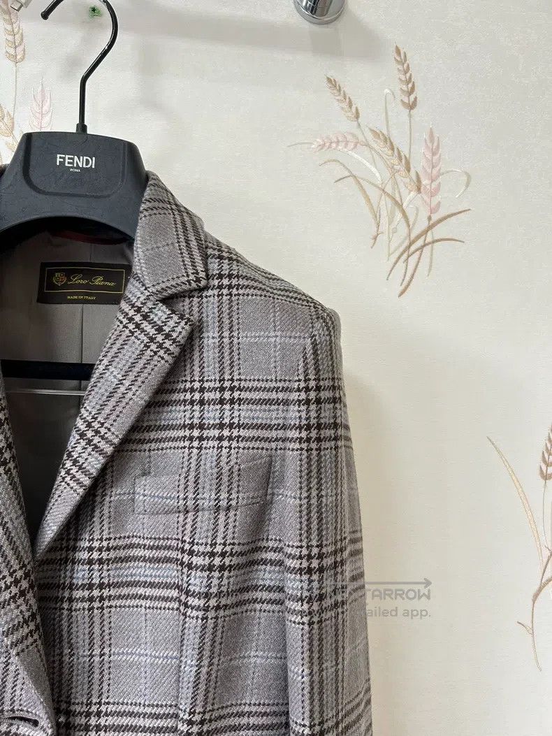 Loro Piana Loro Piana Plaid cashmere blazer Size XS / US 0-2 / IT 36-38 - 5 Thumbnail