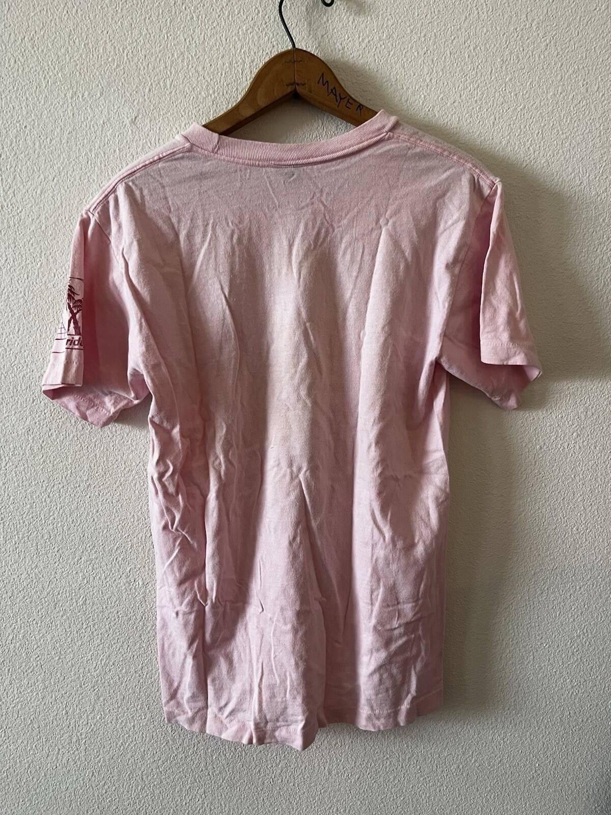 Anvil VTG Florida T-Shirt Pink Single Stitch Anvil Sun Palm Tree M Size US M / EU 48-50 / 2 - 5 Thumbnail