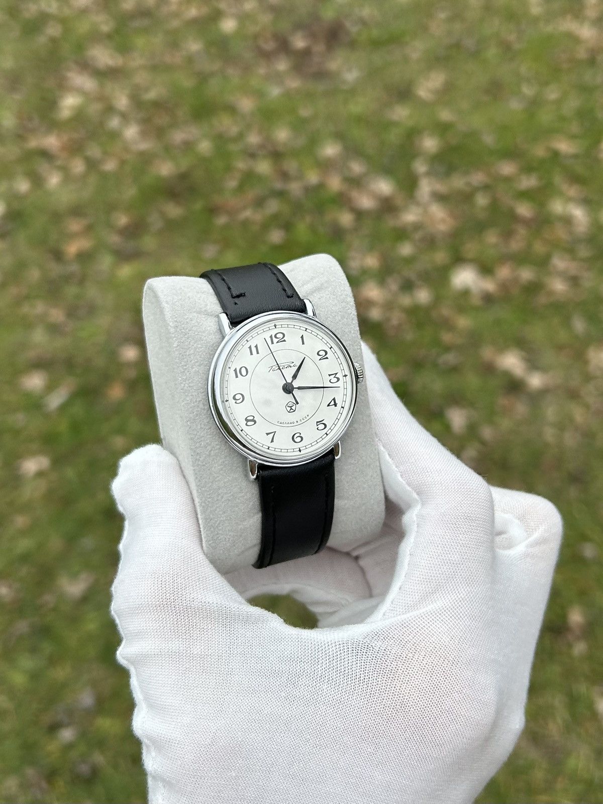 Vintage Vintage Watch Raketa USSR Soviet Mechanical 1980s Size ONE SIZE - 10 Thumbnail