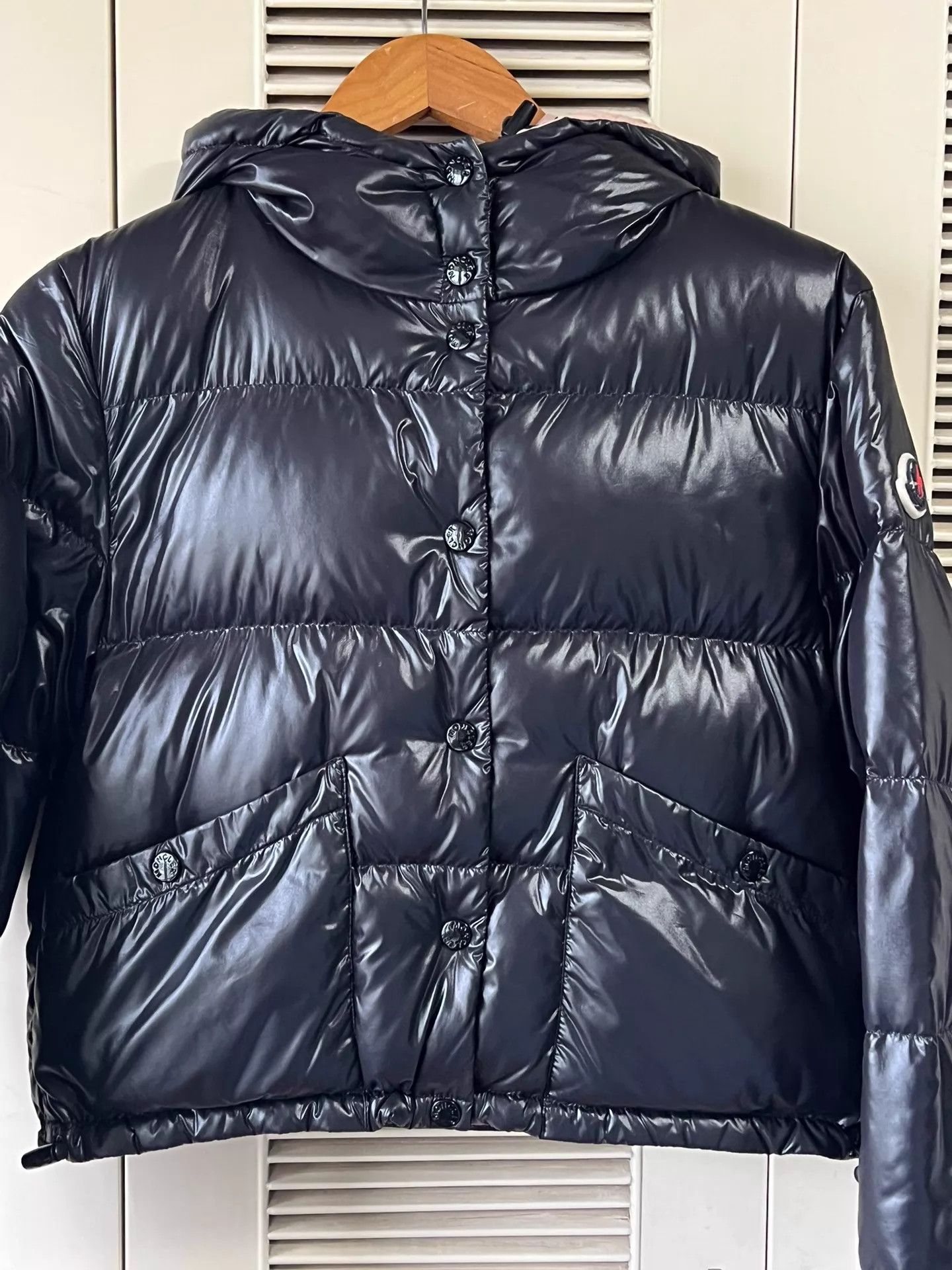 Moncler Moncler Bardanette Wmns Black Shiny Pink Down Jacket 1 NWT Size S / US 4 / IT 40 - 3 Thumbnail