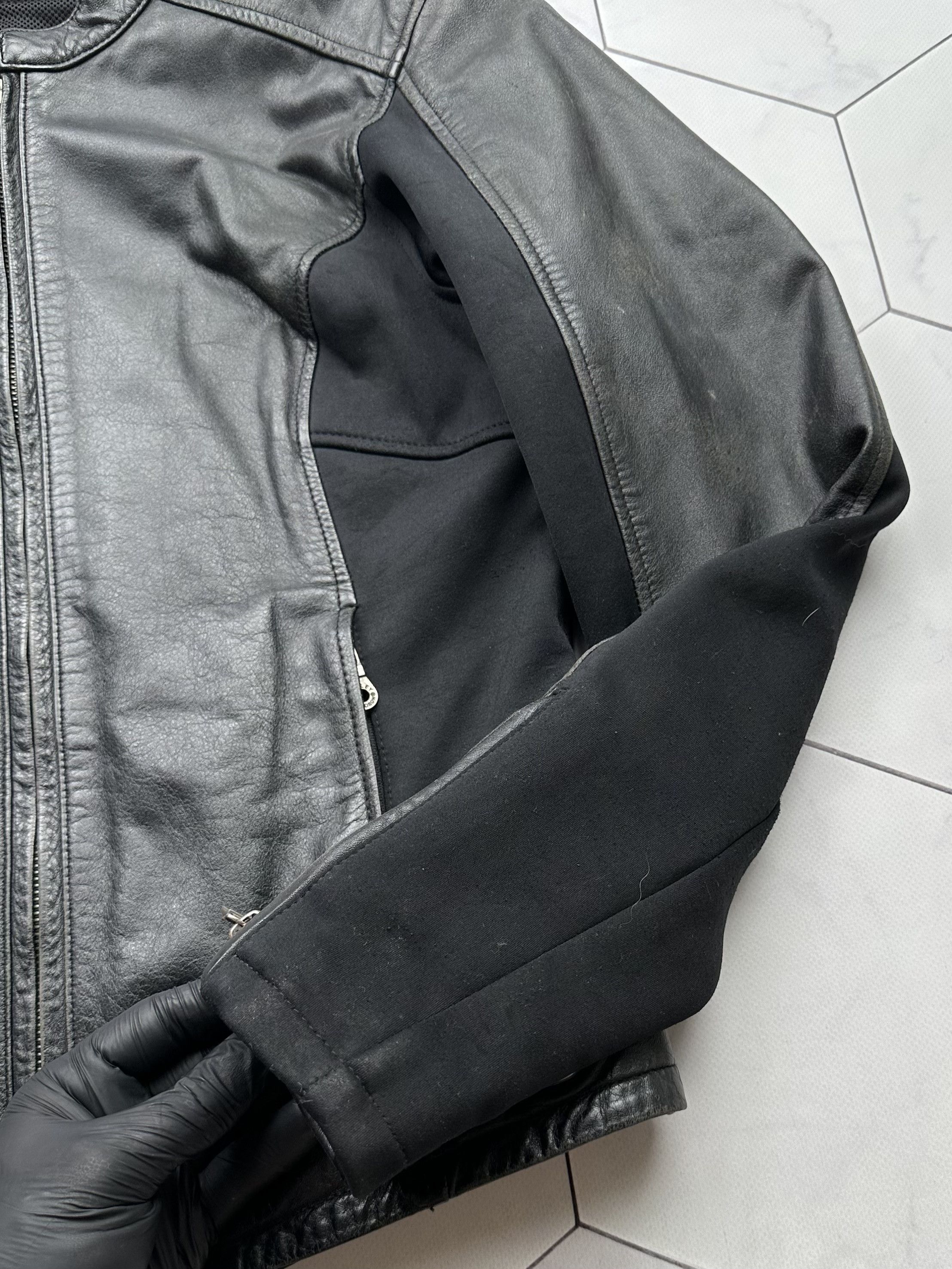 Harley Davidson Harley Davidson Vintage Leather Jacket (B228)E2 Size M / US 6-8 / IT 42-44 - 5 Thumbnail