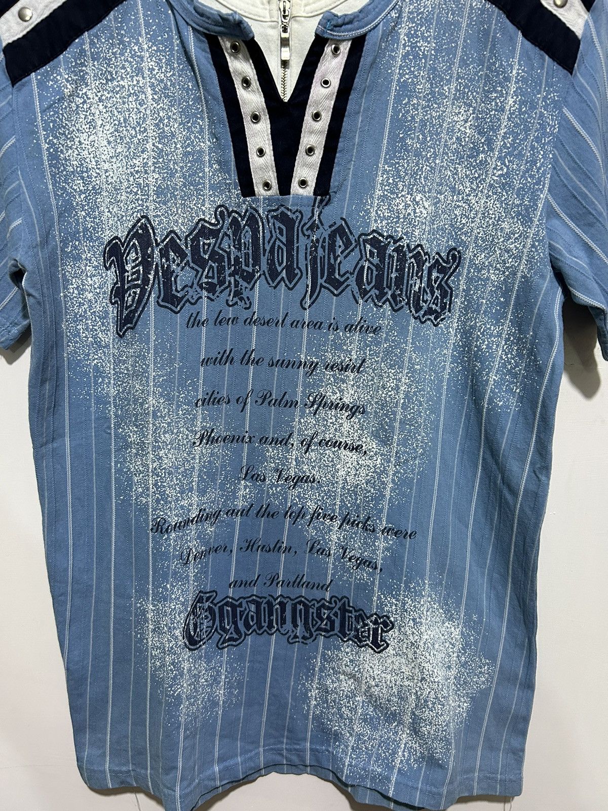 Japanese Brand Japanese Half Zip Double Layer Poem Gothic lgb ifsixwasnine Size US L / EU 52-54 / 3 - 3 Thumbnail