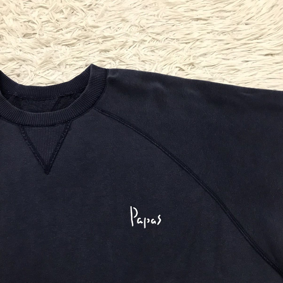 Japanese Brand VINTAGE 90s PAPAS CREWNECK BAGGY SWEATSHIRT Size US L / EU 52-54 / 3 - 14 Thumbnail