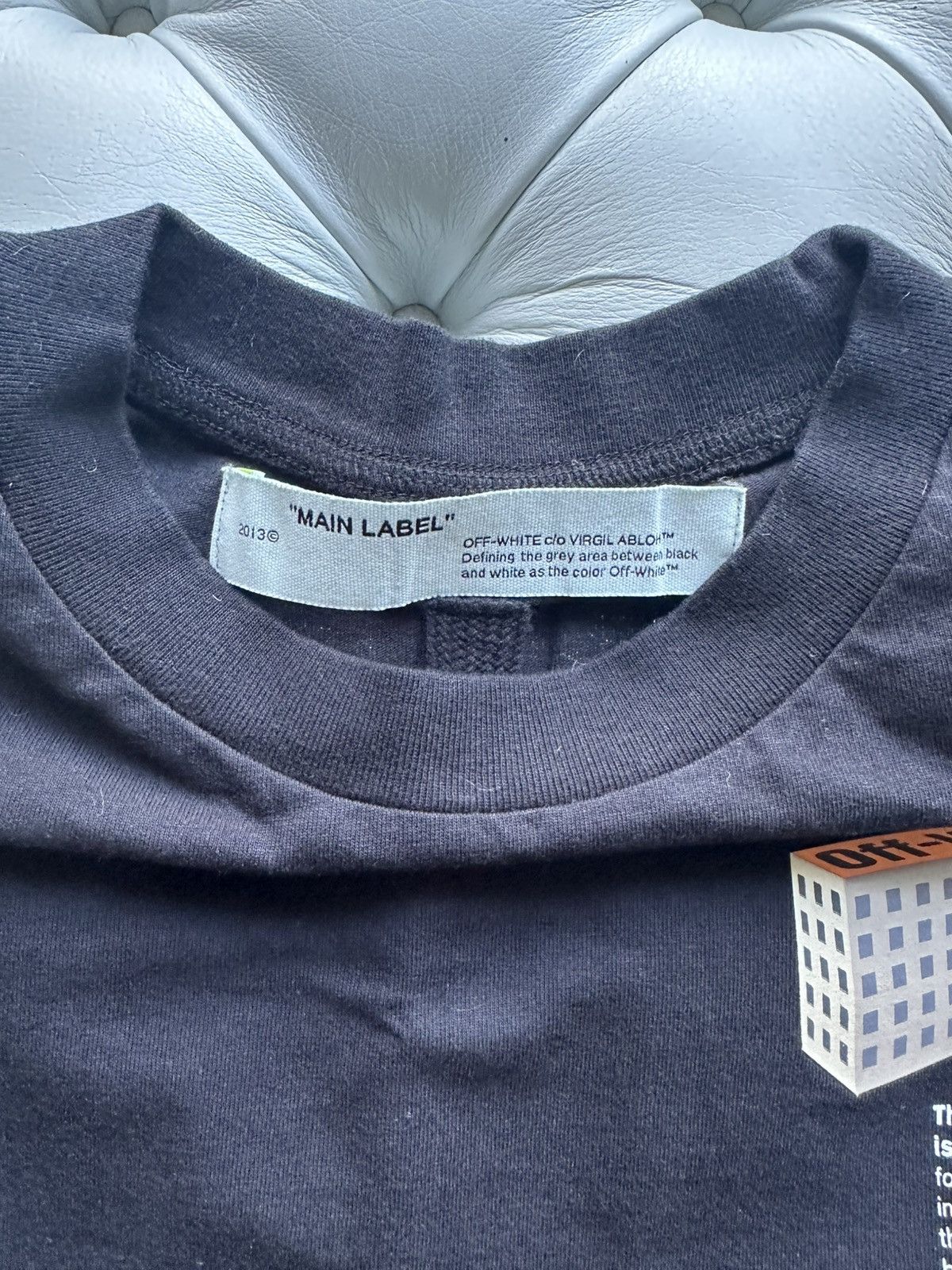Off-White Off-White “Rationalism” Golden Ratio Graphic T-Shirt Size US L / EU 52-54 / 3 - 3 Thumbnail