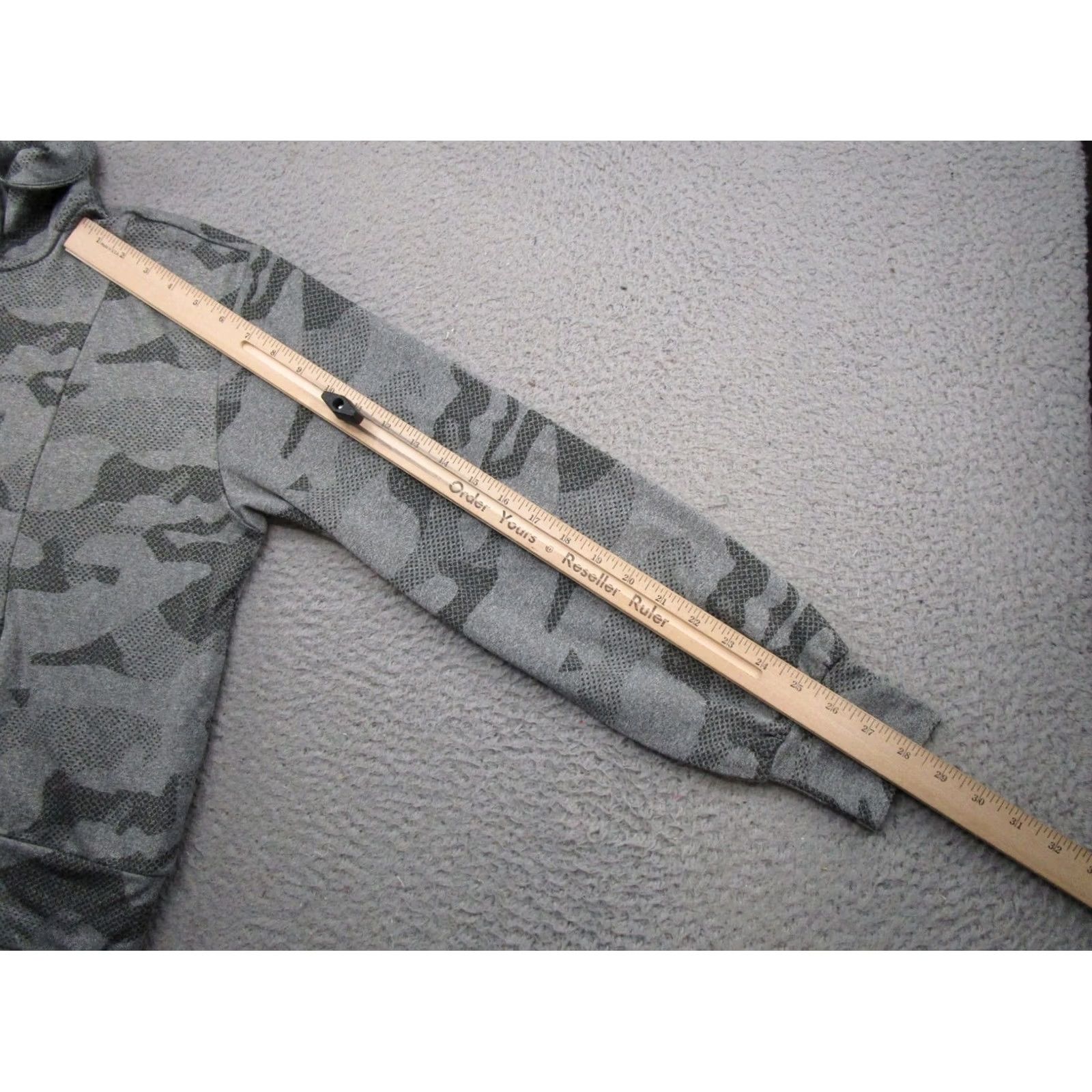 Vintage Mondetta Women's 1/2 Zip Active Popover Jacket Casual Camouflage Black M Pullover Sweater Activewear Clothing Size M / US 6-8 / IT 42-44 - 7 Thumbnail