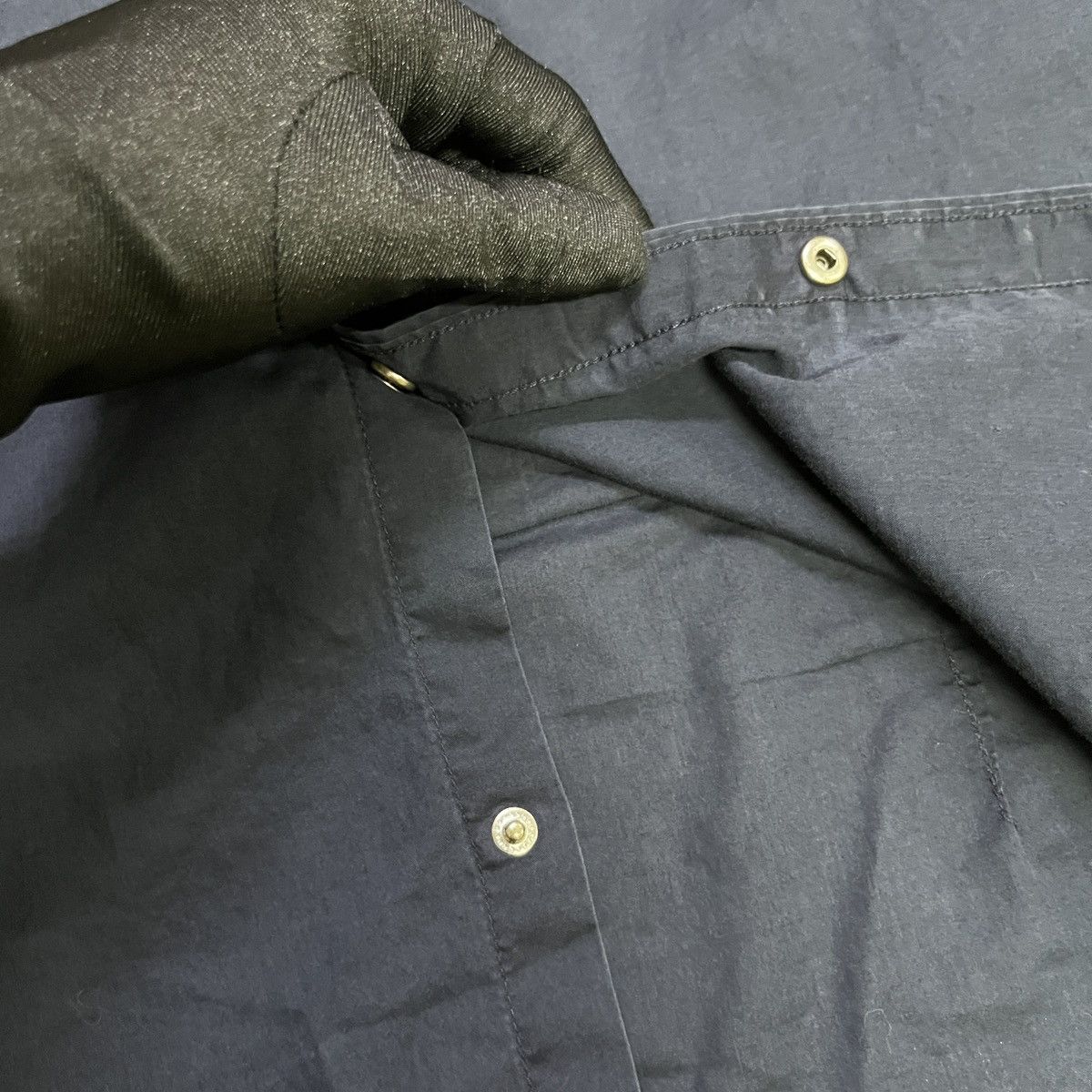 Armani × Giorgio Armani × Vintage Vintage Armani Jeans Snap Button Shirt Size US S / EU 44-46 / 1 - 5 Thumbnail