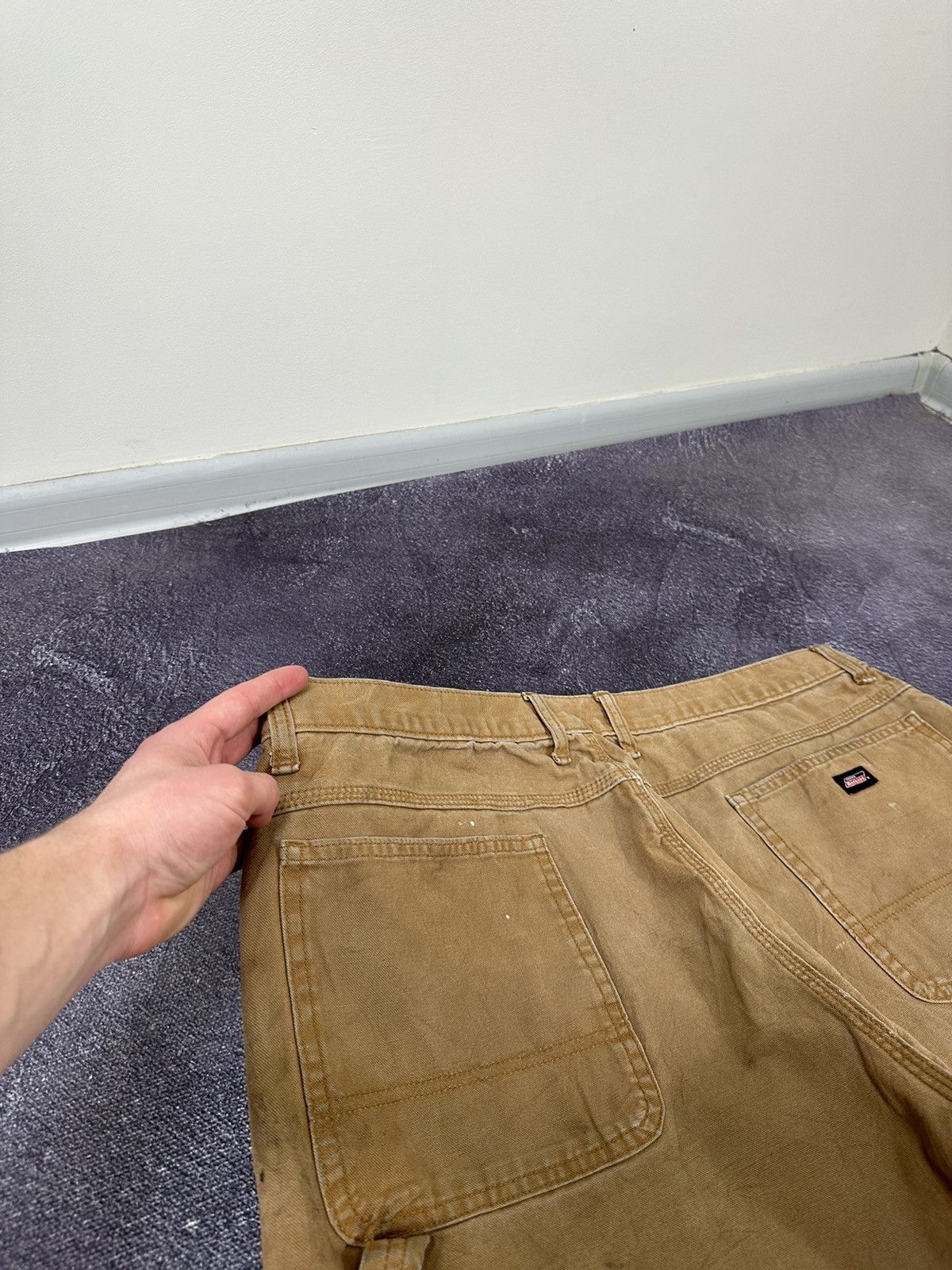 Dickies Vintage Dickies Distressed Carpenter Baggy Cargo Work Pants Size US 40 / EU 56 - 7 Thumbnail