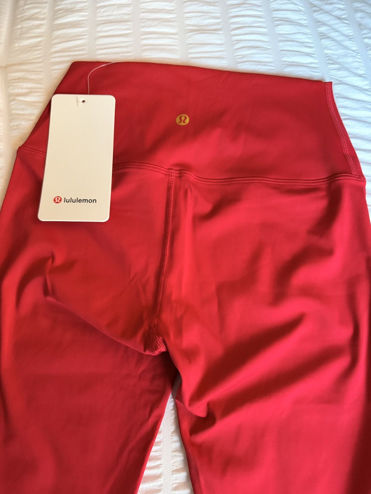 Lululemon Cropped Red Lululemon Set Size:4 Size S / US 4 / IT 40 - 3 Thumbnail
