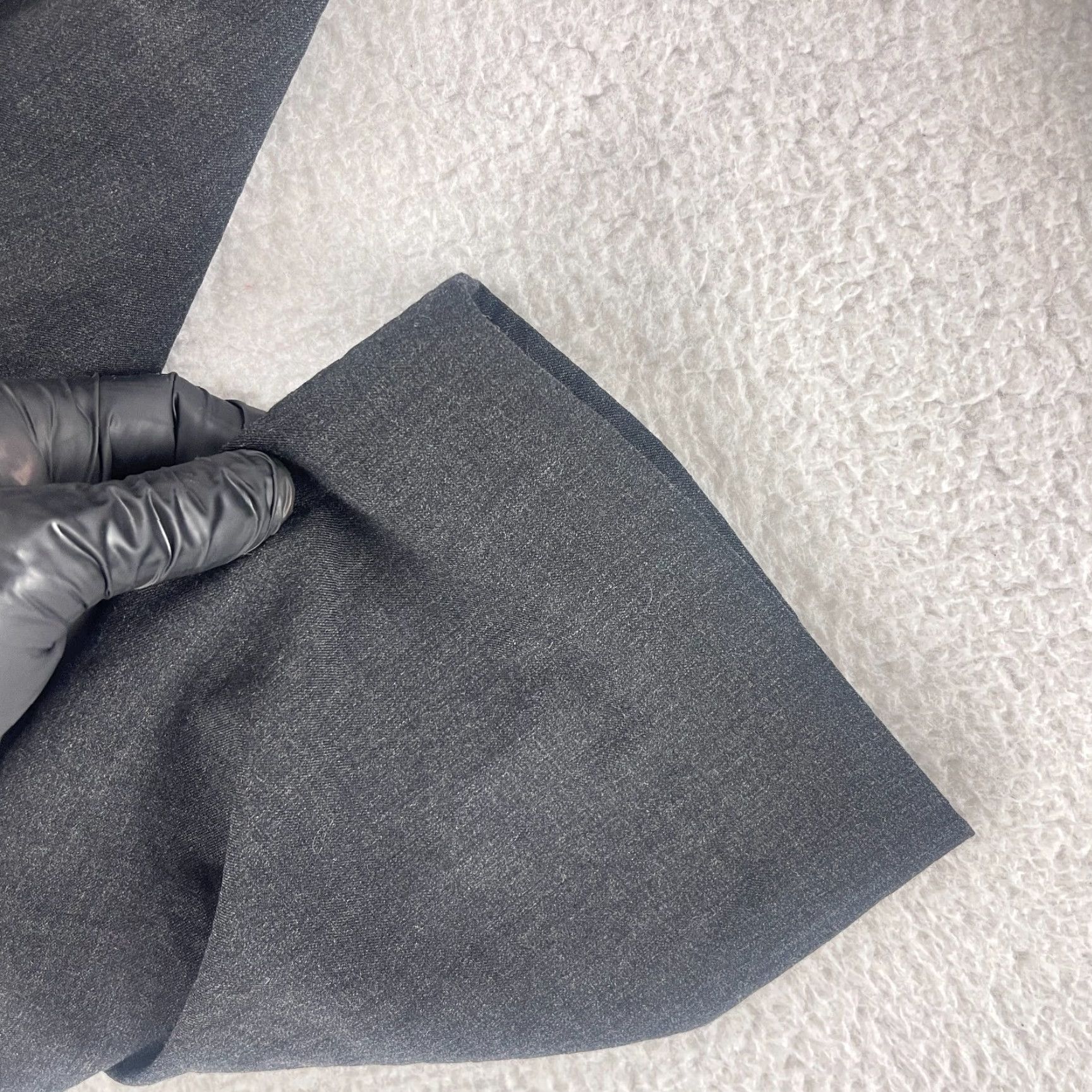 Vintage Lafayette 148 New York Gray Dress Pants Womens Size 6 Flat Front Ankle Straight Leg Wool Size 28" / US 6 / IT 42 - 5 Thumbnail