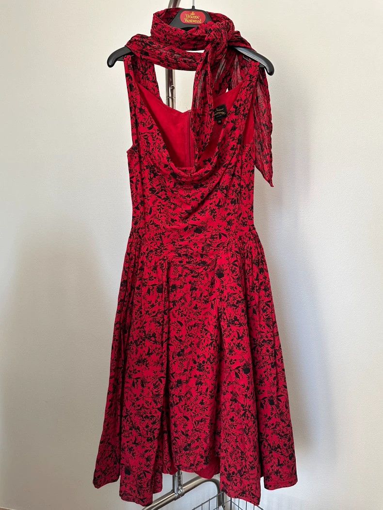 Vivienne Westwood Dangle a strapless corset dress