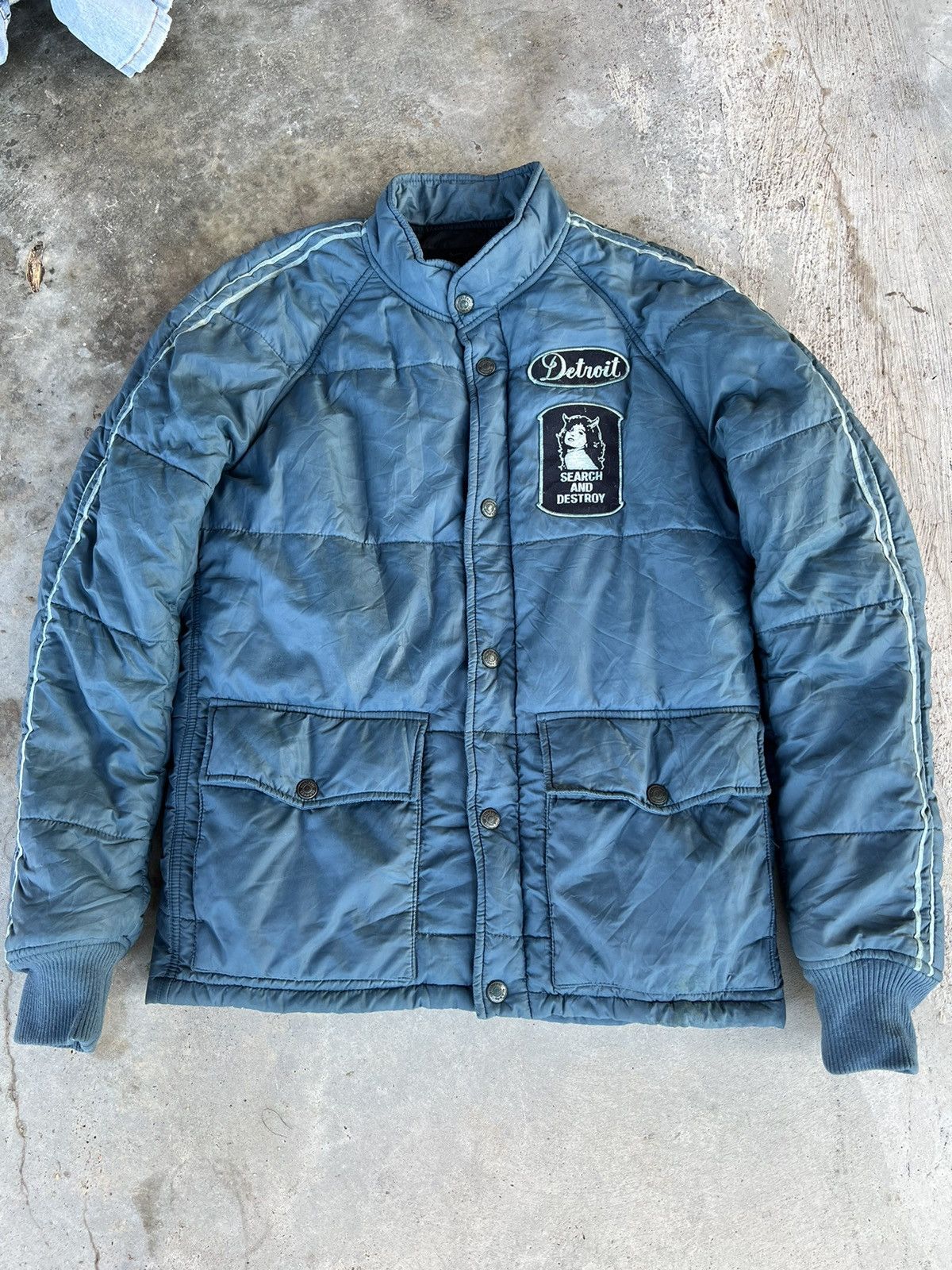 Hysteric Glamour HYSTERIC GLAMOUR SEARCH AND DESTROY PUFFER JACKET VERY RARE Size US S / EU 44-46 / 1 - 1 Thumbnail