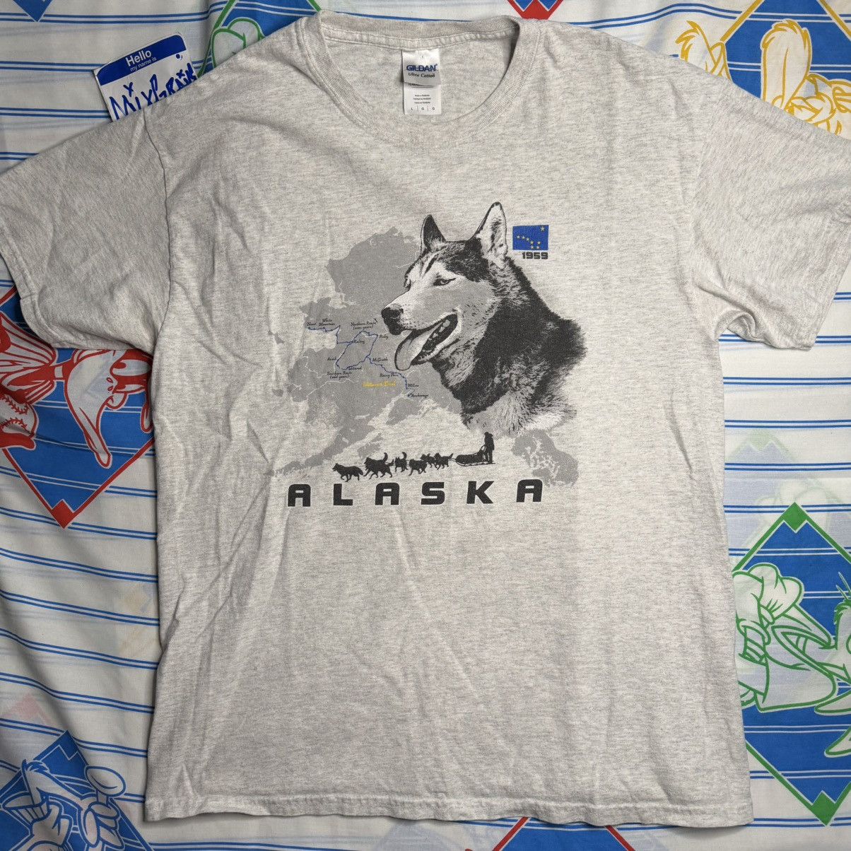 Other Y2k Alaska graphic t-shirt Size US L / EU 52-54 / 3 - 1 Thumbnail