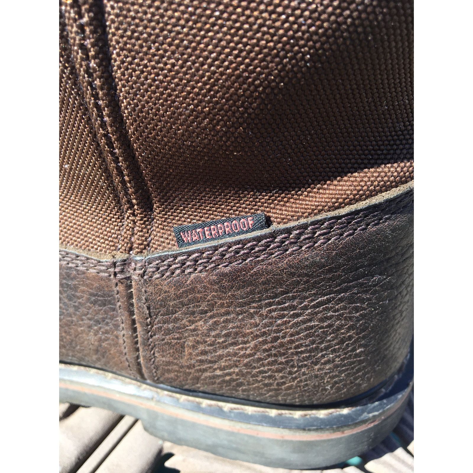 Other Schmidt Waterproof Composite Toe Work Boot, 12W, Leather & Size US 12 / EU 45 - 4 Thumbnail