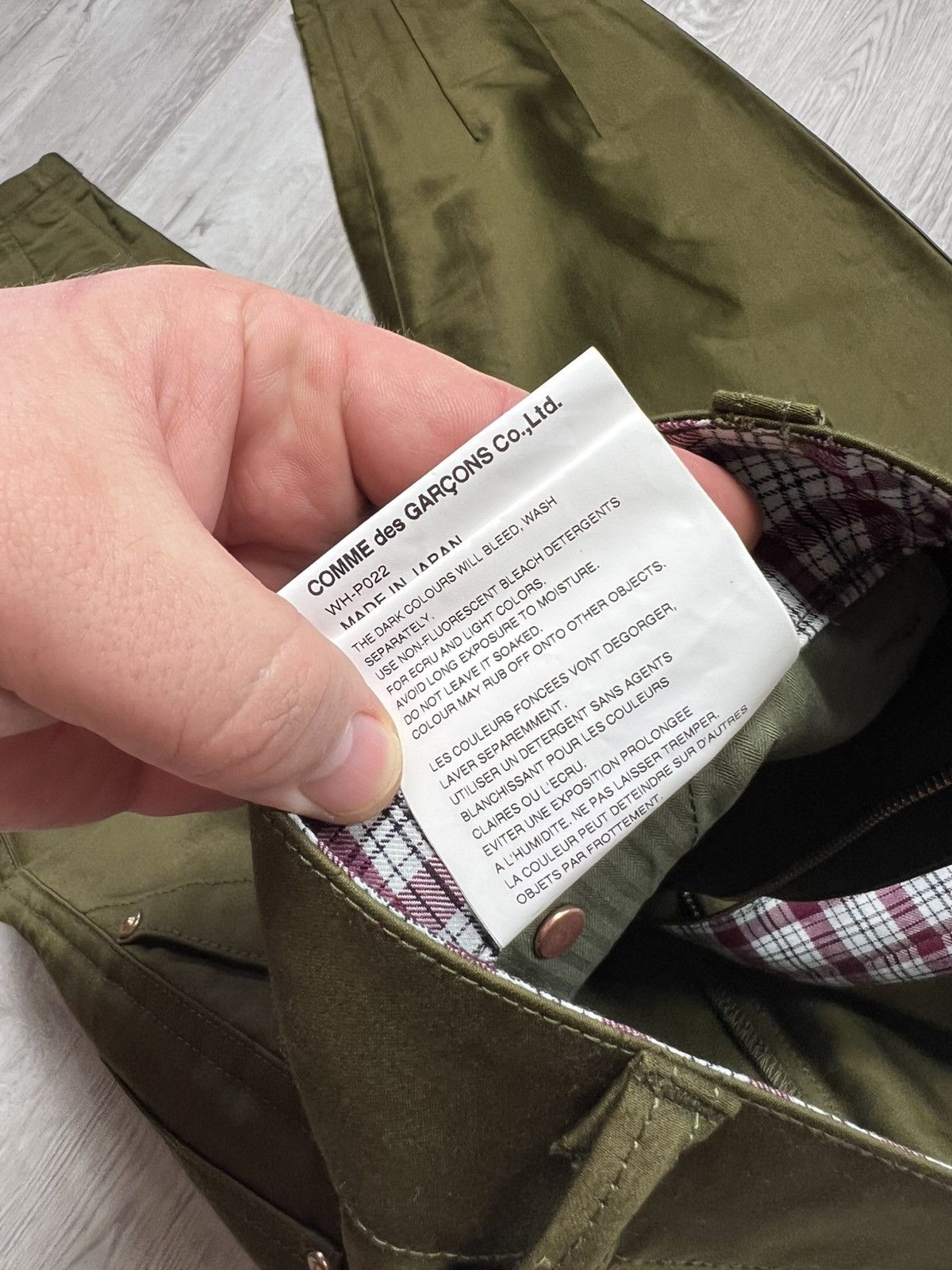 Comme des Garcons CDG x Junya Watanabe AD2021 Gurkha Pants Workwear Trousers Size US 34 / EU 50 - 15 Thumbnail